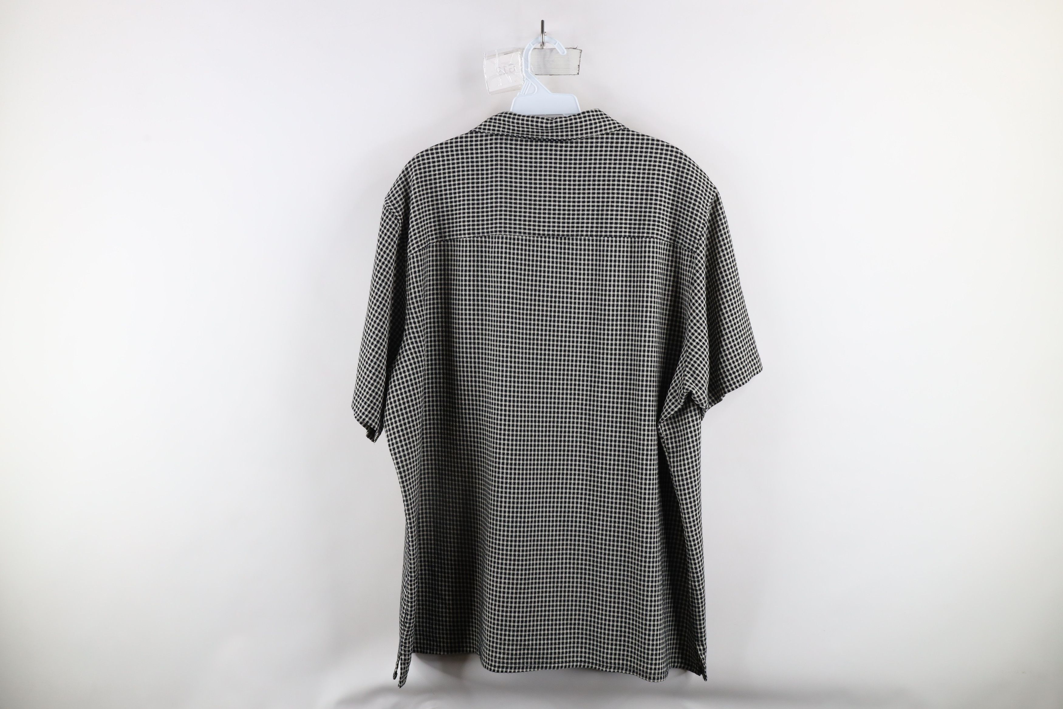 Vintage Vintage 90s Streetwear Baggy Camp Collar Button Shirt Plaid Size US XL / EU 56 / 4 - 7 Thumbnail