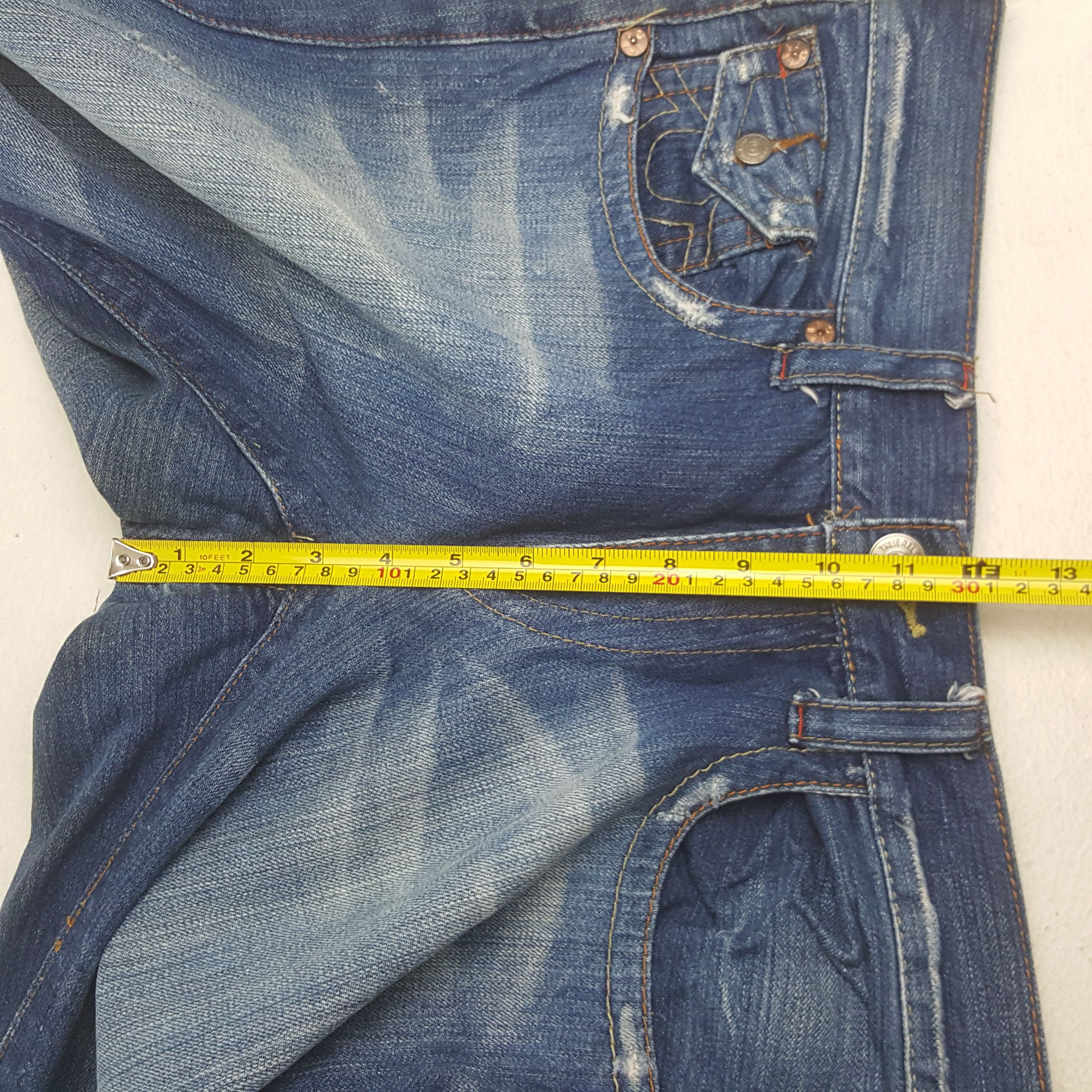 True Religion Vintage True Religion American Denim Jeans C297N18 Size US 34 / EU 50 - 10 Thumbnail