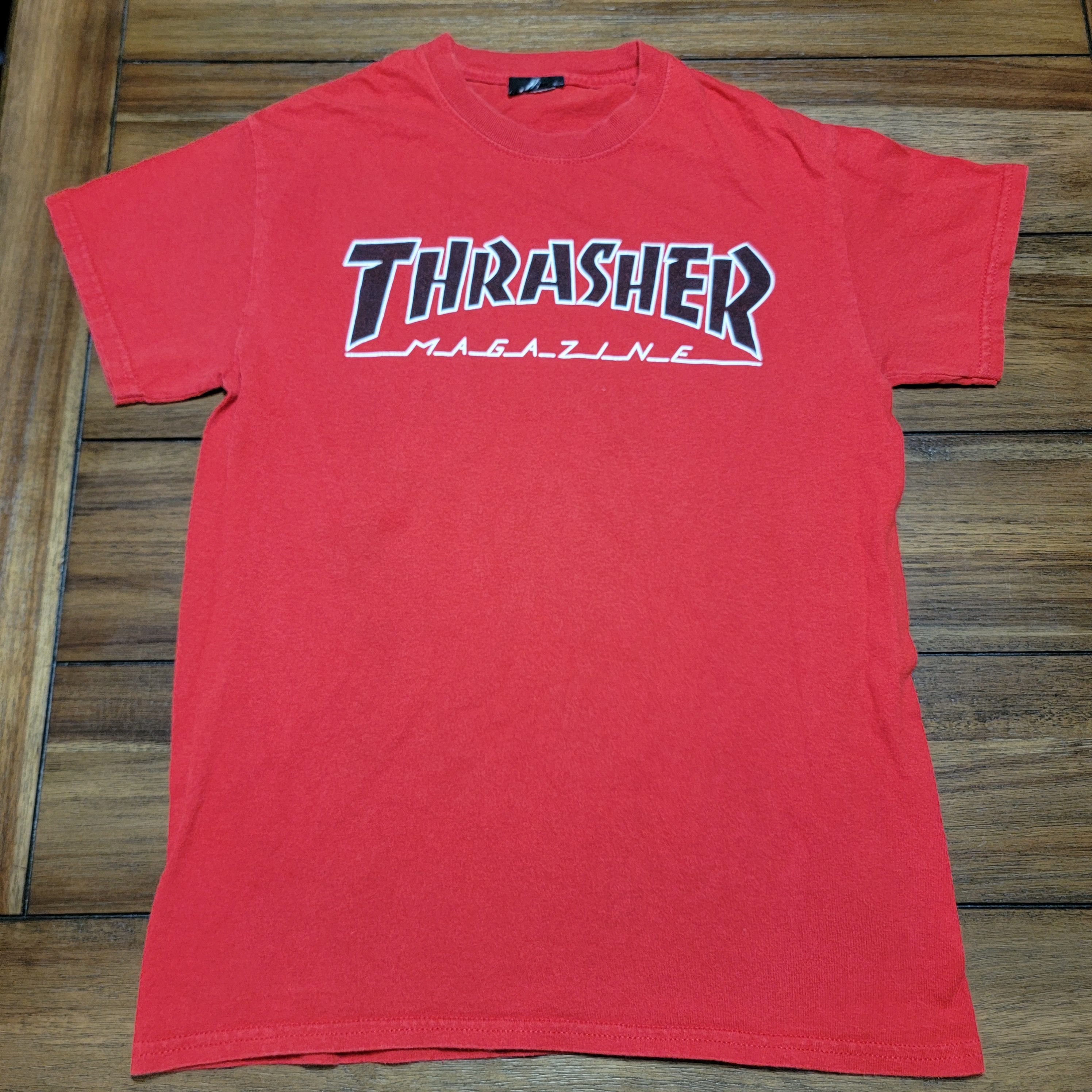 Thrasher Thrasher Magazine SS Red Unisex Tee Size US S / EU 44-46 / 1 - 1 Thumbnail