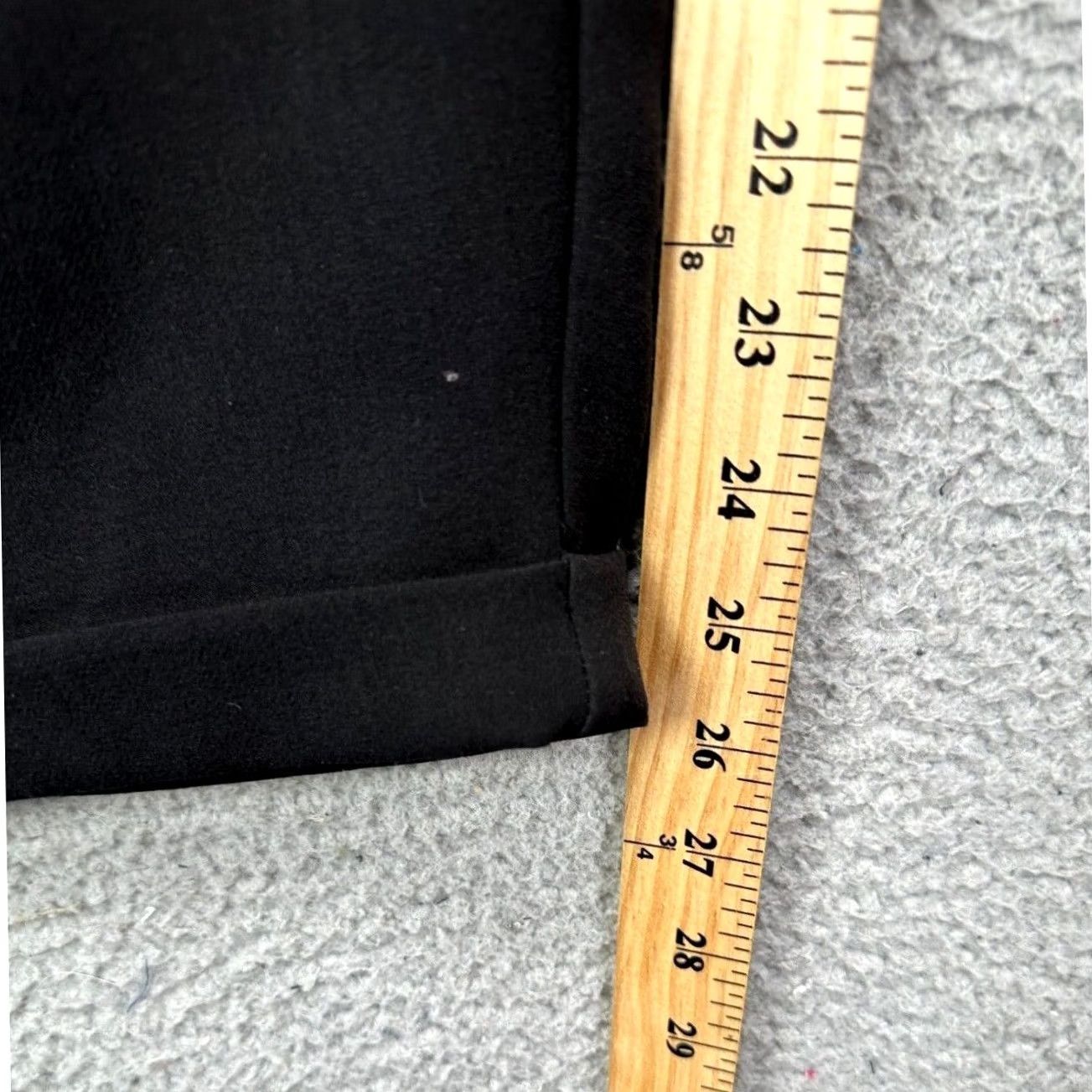 Torrid Torrid Cropped Pants Womens 4 Black Pull On Pleated Elastic Waist High Rise NEW Size 27" / US 4 / IT 40 - 7 Thumbnail