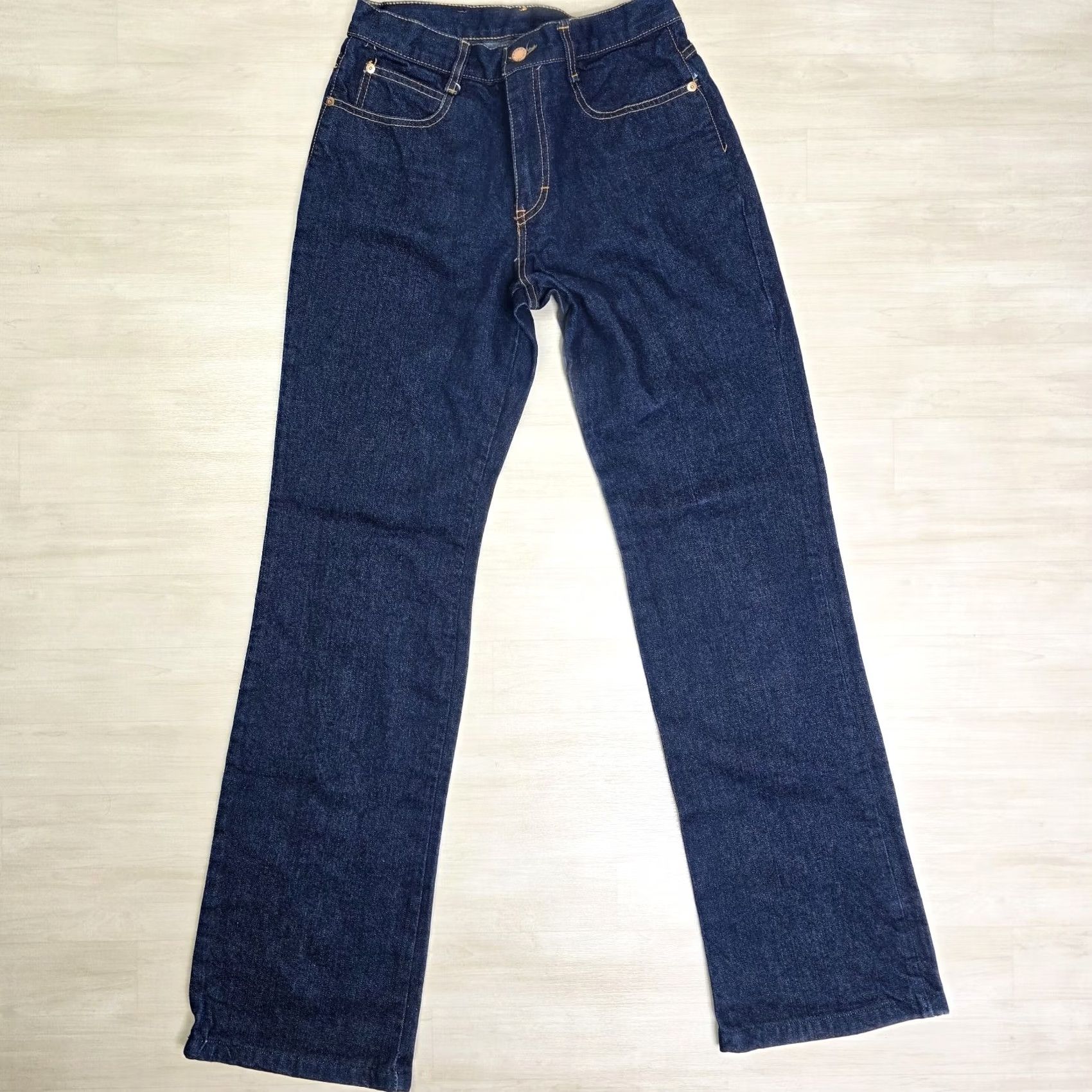 Denime VINTAGE Brittania El Paso Jeans Womens Blue Denim Jeans 80s 26 x 34 Size 11 L Texas Mens Womens Girls Size 32" / US 10 / IT 46 - 2 Thumbnail