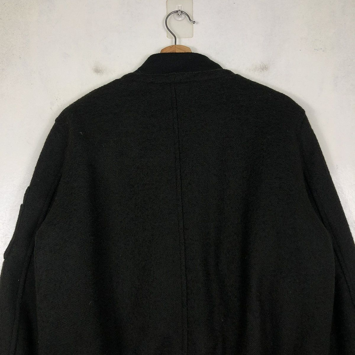 Japanese Brand 📌VINTAGE WOOL BIKER BOMBER JACKET GLOBAL WORK JAPAN Size US M / EU 48-50 / 2 - 10 Thumbnail