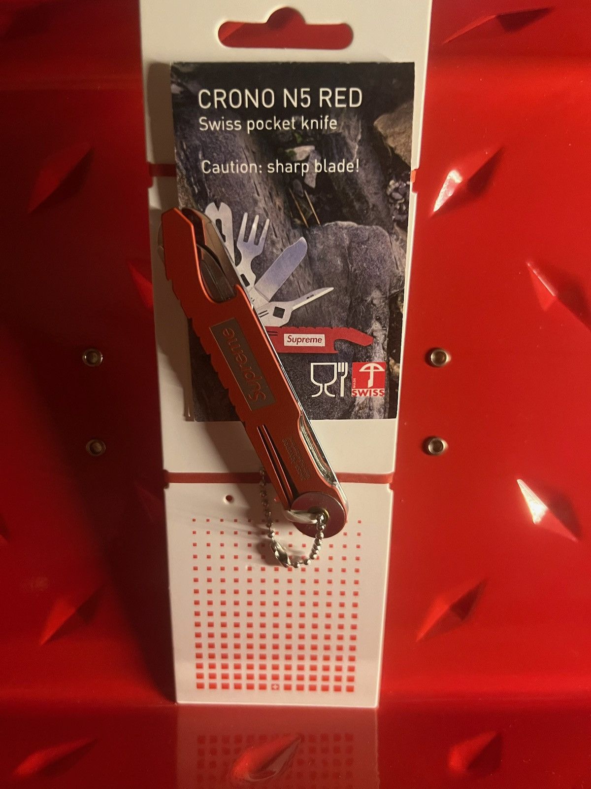 Supreme Supreme®/Swiss Advance Crono N5 Pocket Knife Size ONE SIZE - 1 Thumbnail