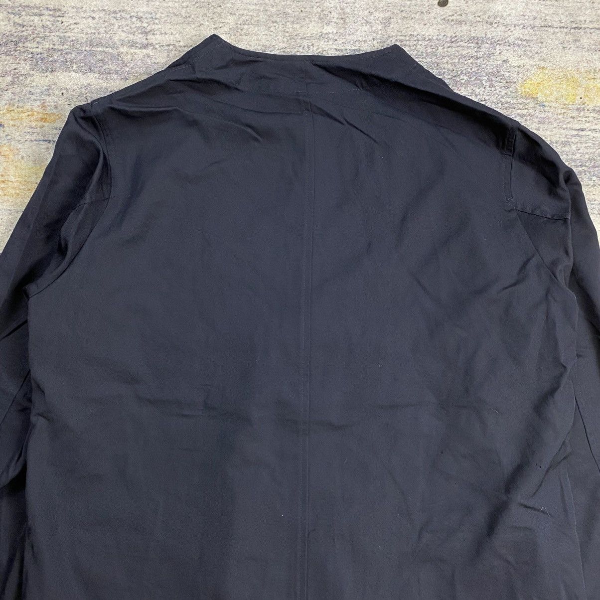 Vintage y's for men yohji yamamoto collarless jacket