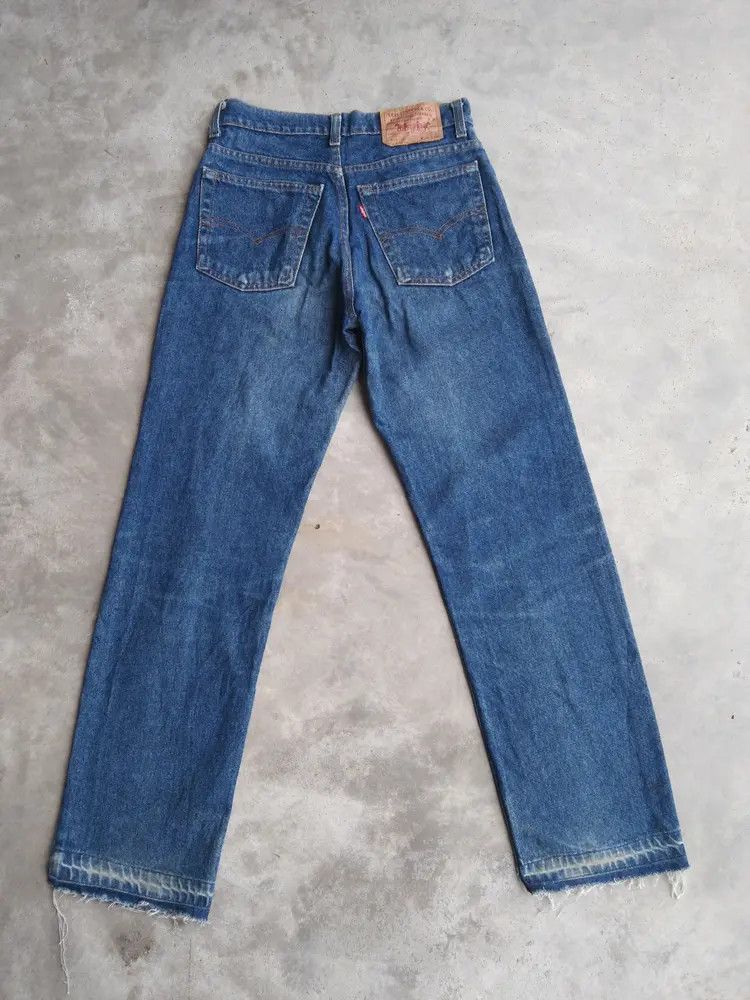 Levi's 90s Vintage Levi's Jeans 510 Made In USA Distressed Denim Size US 27 - 2 Thumbnail