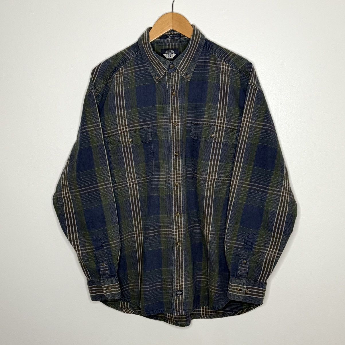 Dockers × Levi's × Vintage Vintage Dockers X Levi’s Plaid Flannel Shirt Size L Oversize Size US L / EU 52-54 / 3 - 2 Thumbnail
