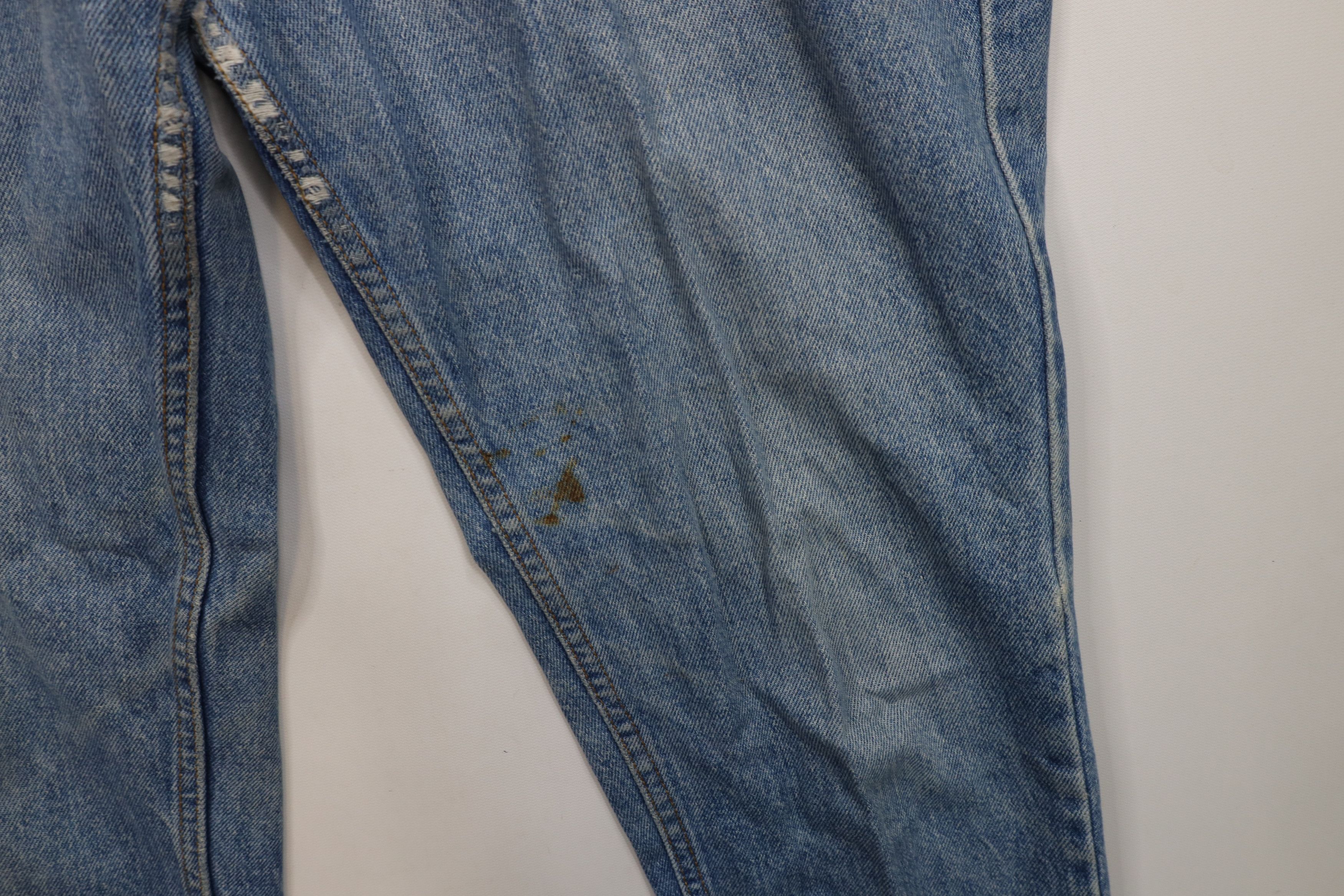 Guess × Vintage Vintage 90s Guess Tapered Leg Button Fly Denim Jeans USA Size US 30 / EU 46 - 6 Thumbnail