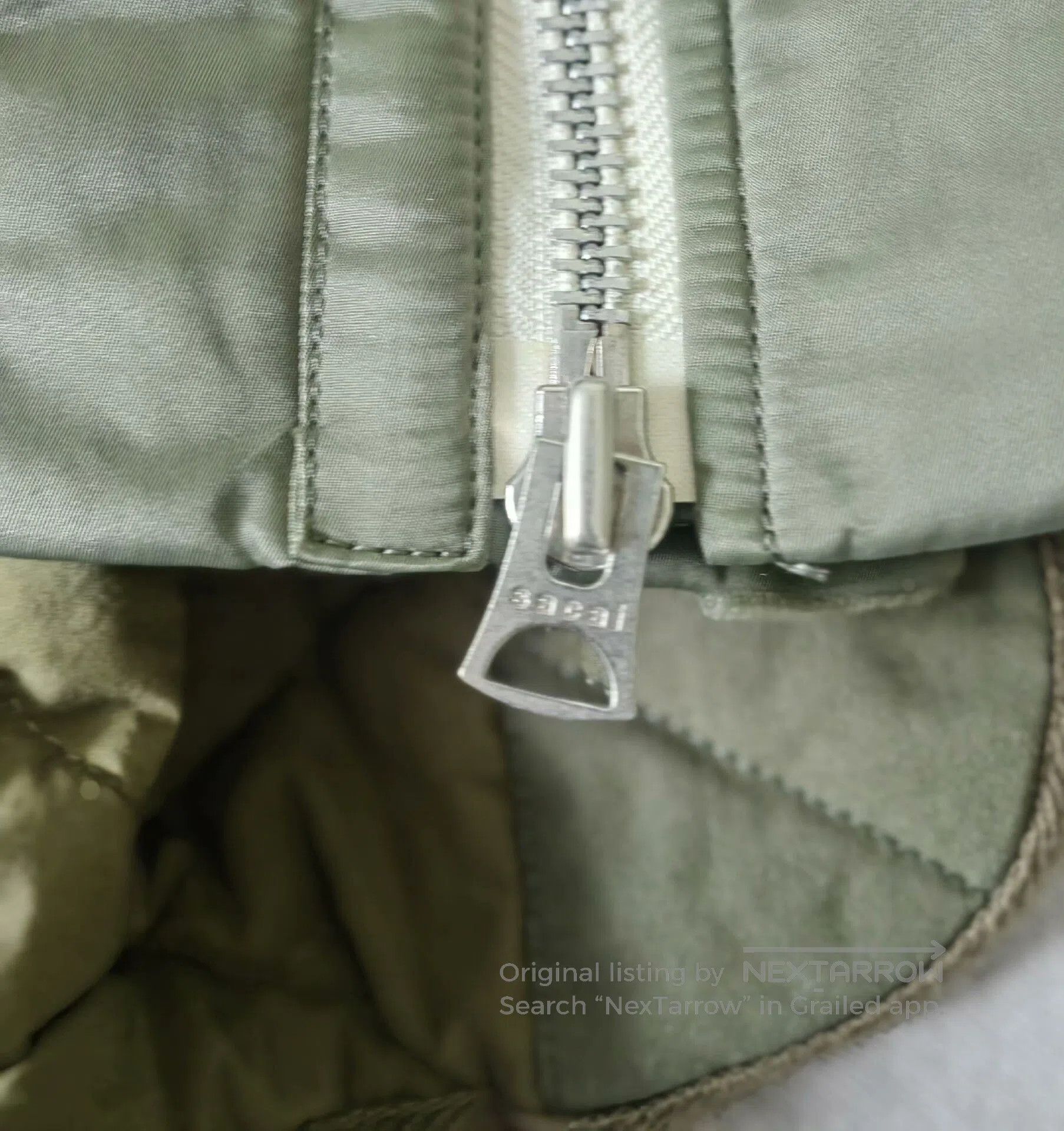 Sacai sacai nylon twill mix bomber jacket. Size US M / EU 48-50 / 2 - 8 Thumbnail