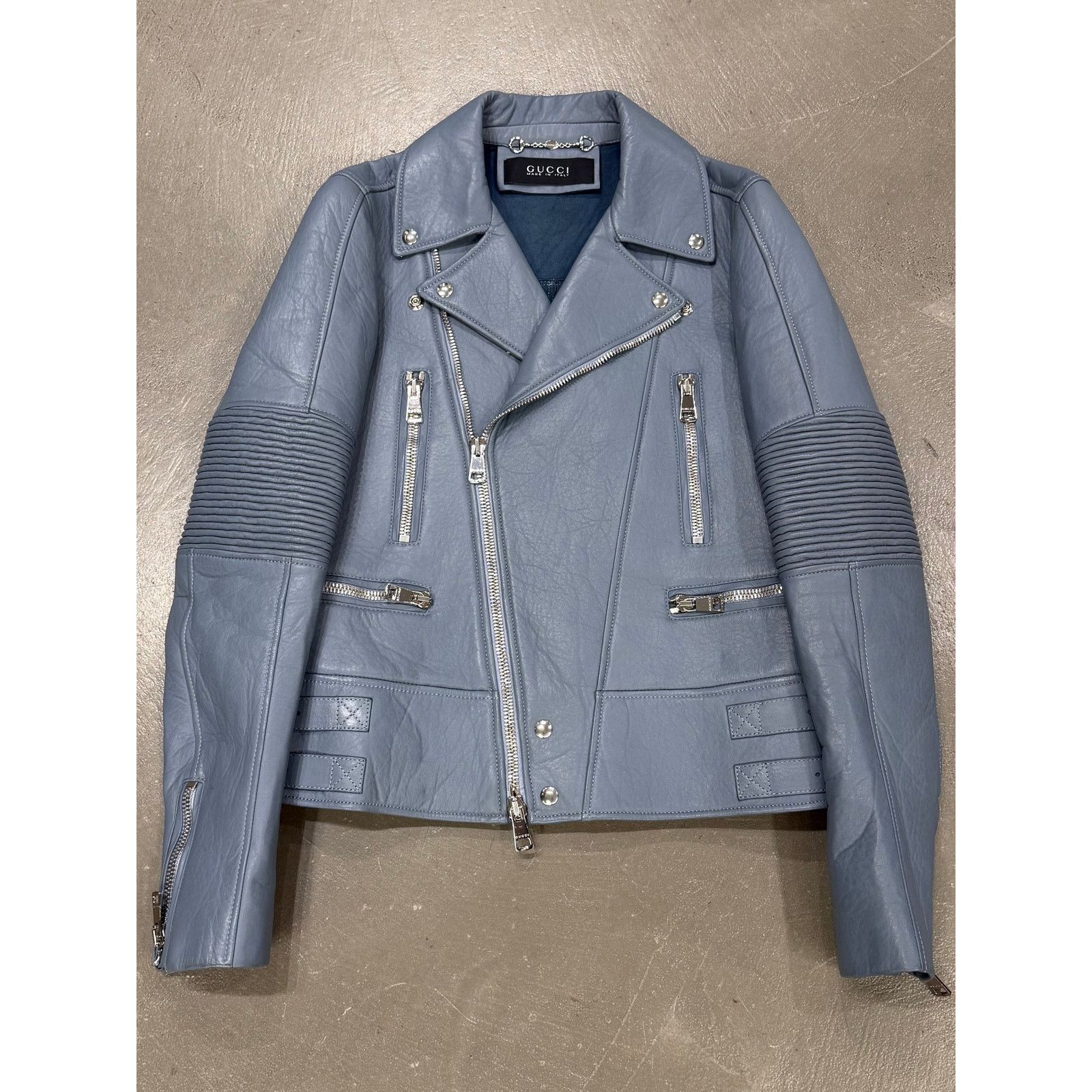 Gucci A/W2014 Gucci biker leather jacket Size ONE SIZE - 1 Thumbnail