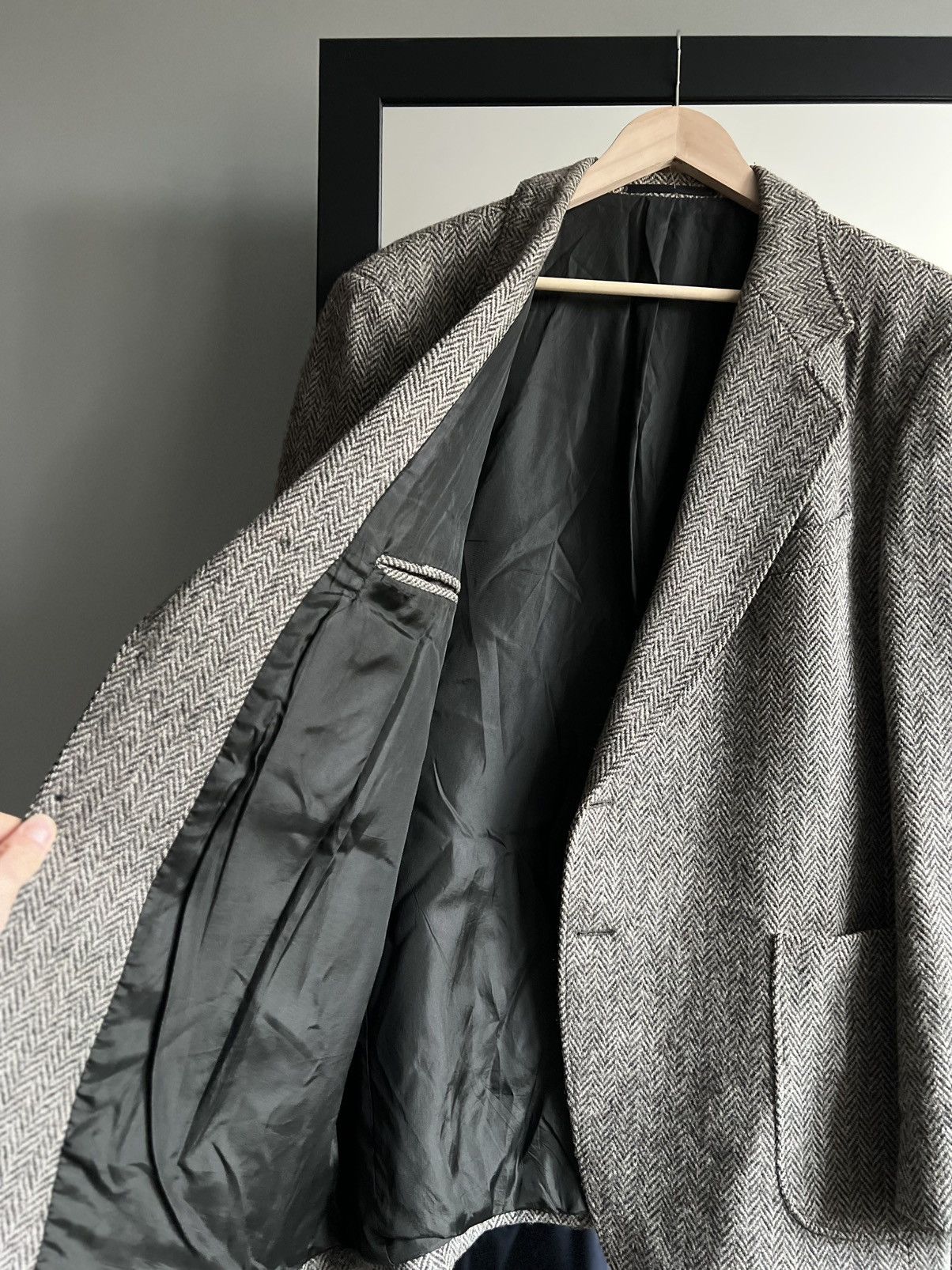 Harris Tweed Harris Tweed Vintage Blazer Jacket Size 54R - 5 Thumbnail
