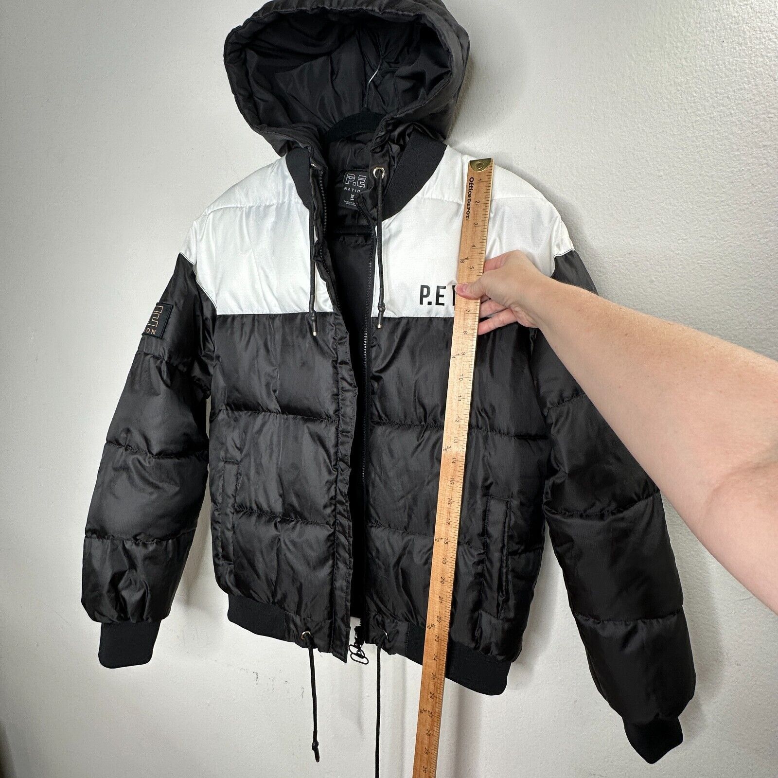 P.E Nation PE Nation Lead Right Logo Print 004 Zip Puffer Jacket XS Size XS / US 0-2 / IT 36-38 - 11 Thumbnail