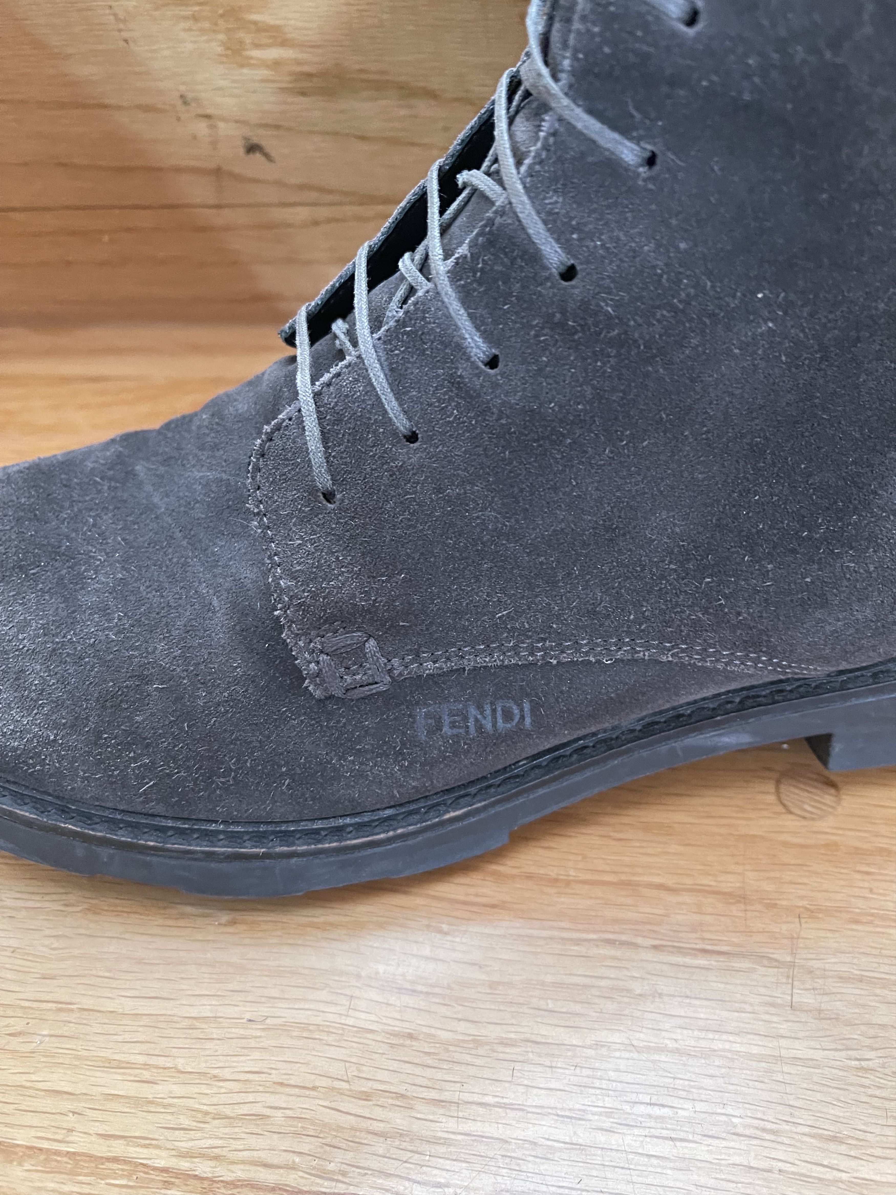 Fendi last price Fendi Suede Boots Size US 10 / EU 43 - 3 Thumbnail