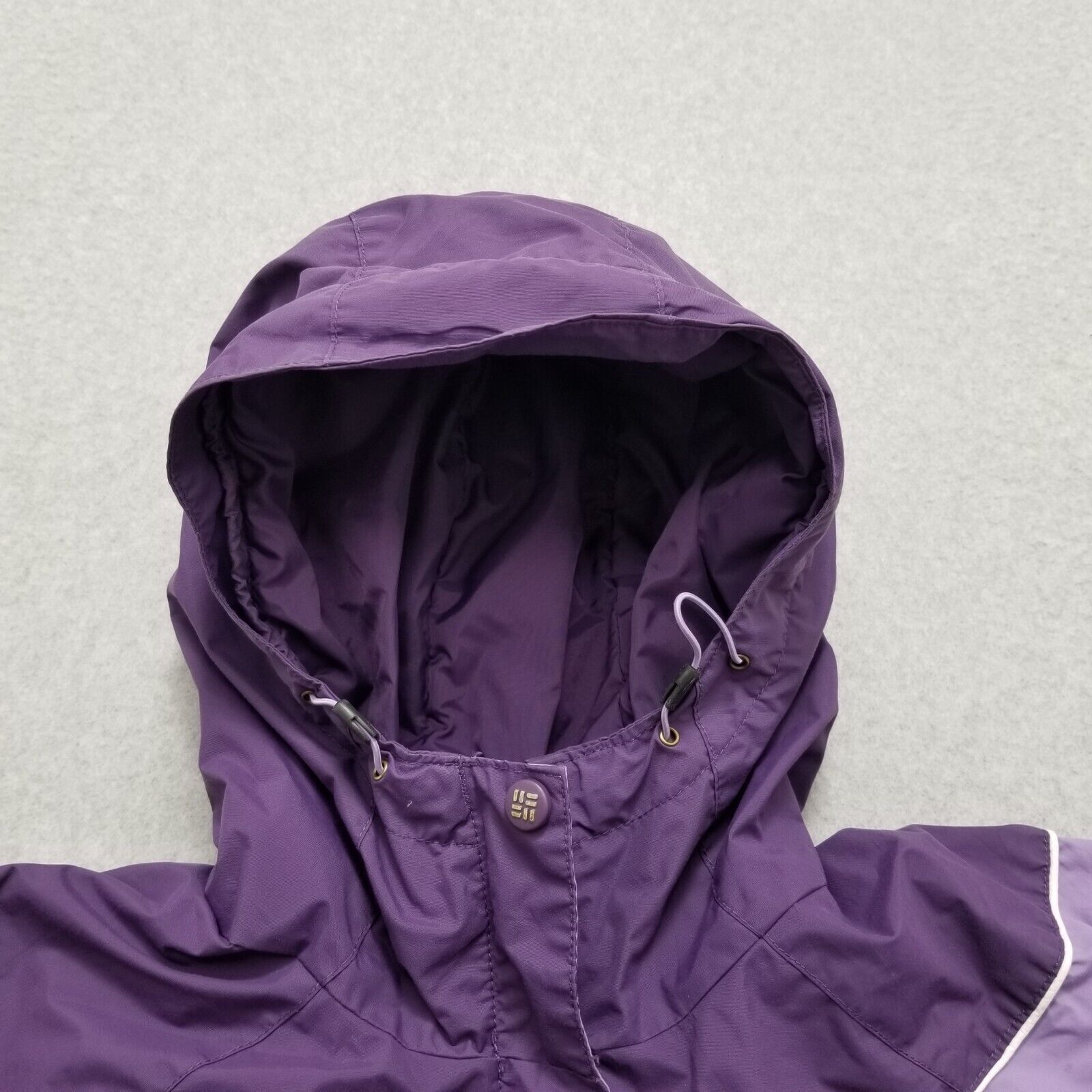 Columbia Columbia Womens Jacket Small Purple Pockets Full Zip Hooded Size S / US 4 / IT 40 - 5 Thumbnail