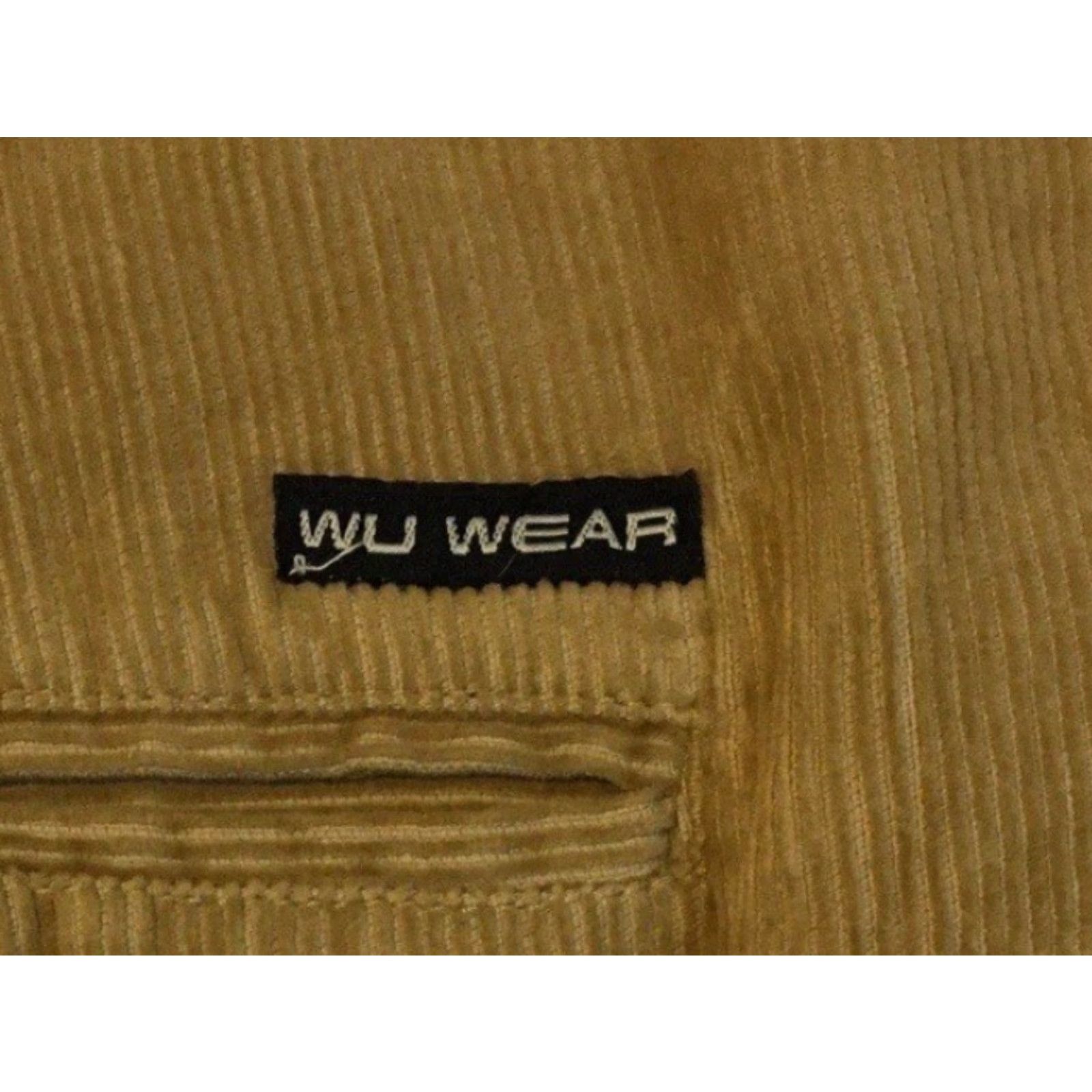 JNCO VINTAGE Wu Wear Corduroy Cargo Pants 36 Baggy Jeans Men Beige 90s NYC Rap Hip Hop Distressed Baggy Pockets Size US 36 / EU 52 - 4 Thumbnail