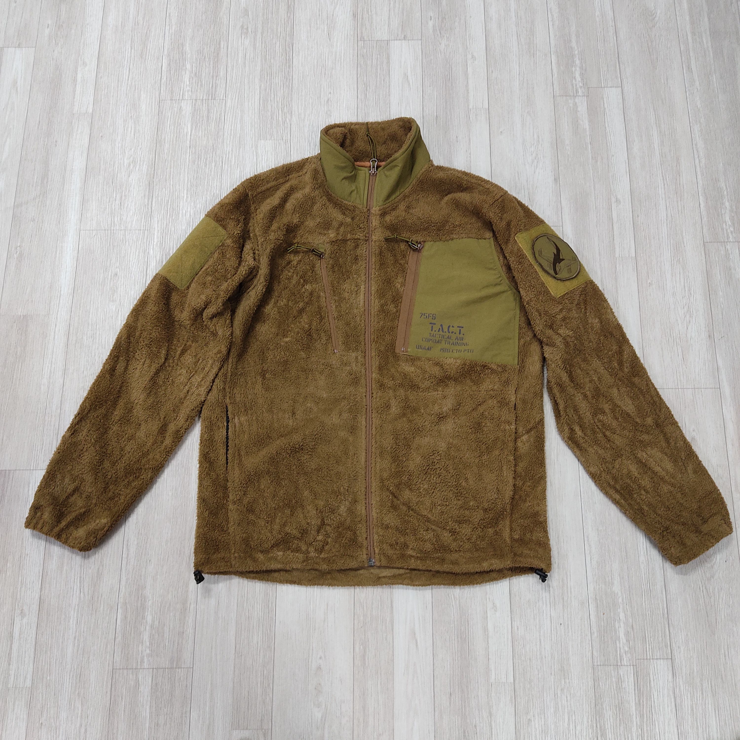 Avirex AVIREX 75fs T.A.C.T USAAF Sherpa Fleece Jacket Size US L / EU 52-54 / 3 - 6 Thumbnail