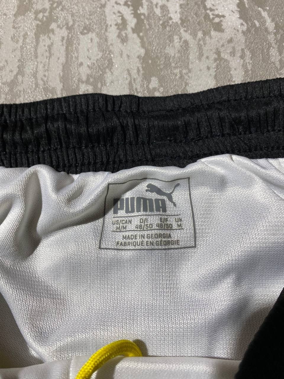 Puma × Vintage Puma Men’s BVB Dortmund Shorts XL Black Borussia Size US 34 / EU 50 - 8 Thumbnail