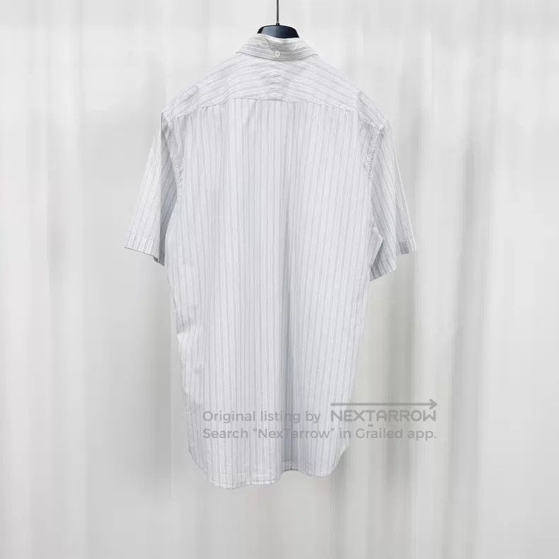 Hermes Hermes Striped Short Sleeve Shirt Size US XXS / EU 40 - 2 Thumbnail