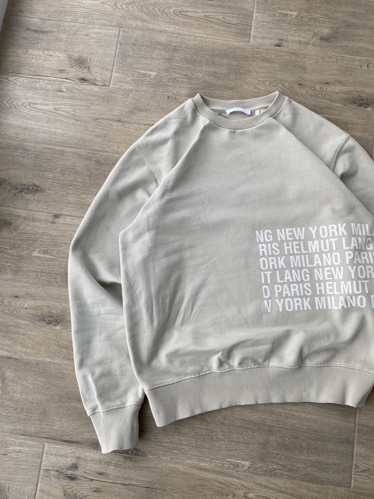 Helmut Lang Helmet Lang box logo sweatshirt Size US M / EU 48-50 / 2 - 7 Thumbnail