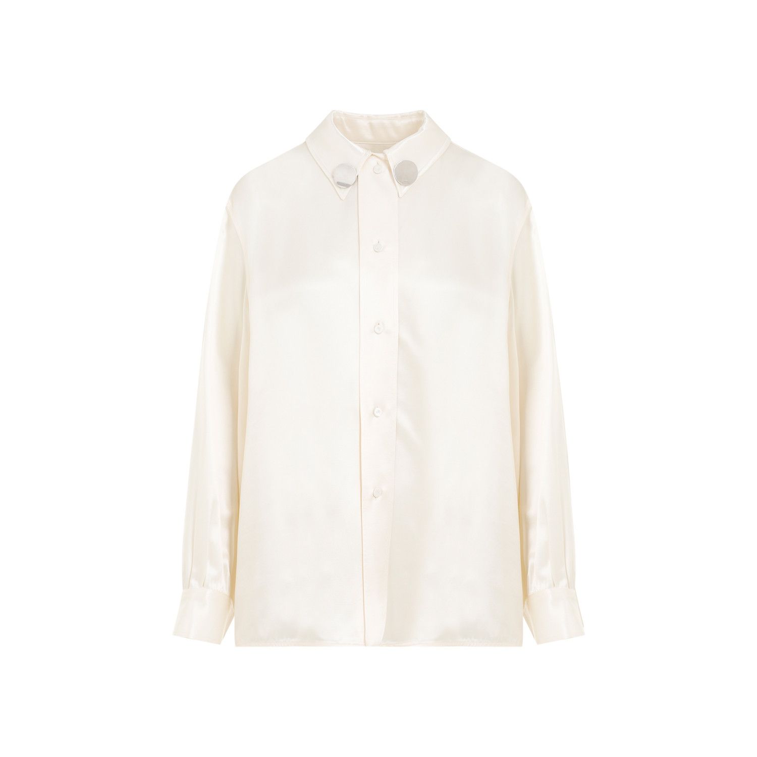 Jil Sander Jil Sander Viscose Shirt Size S / US 4 / IT 40 - 1 Thumbnail