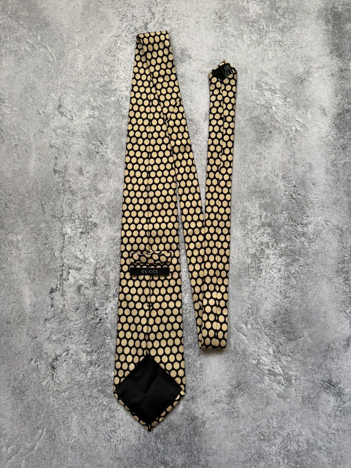 Gucci × Vintage Vintage Gucci tie Size ONE SIZE - 1 Thumbnail