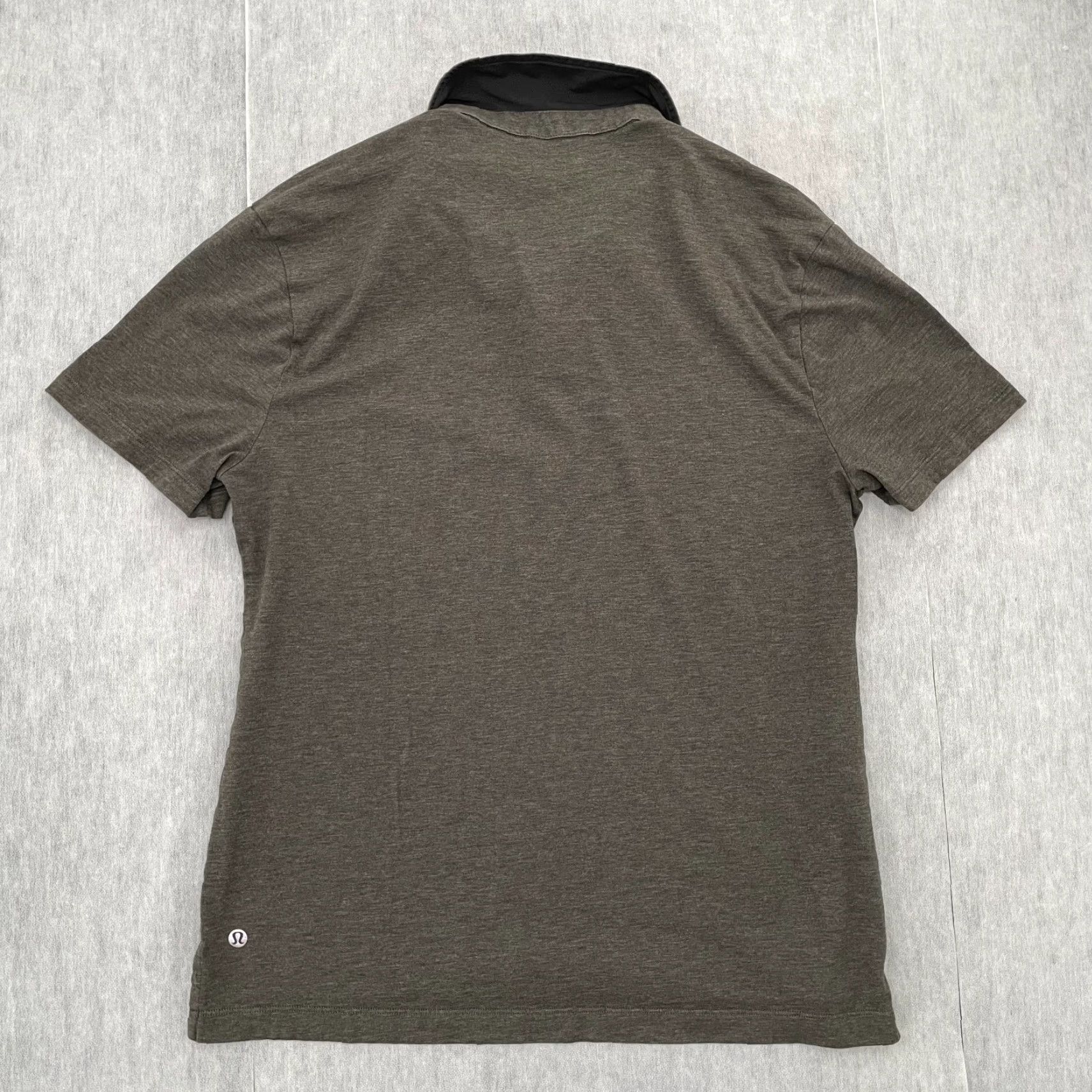 Lululemon Lululemon Tech Polo Shirt Adult Small Gray Short Sleeve Athleisure Mens Size US S / EU 44-46 / 1 - 2 Thumbnail