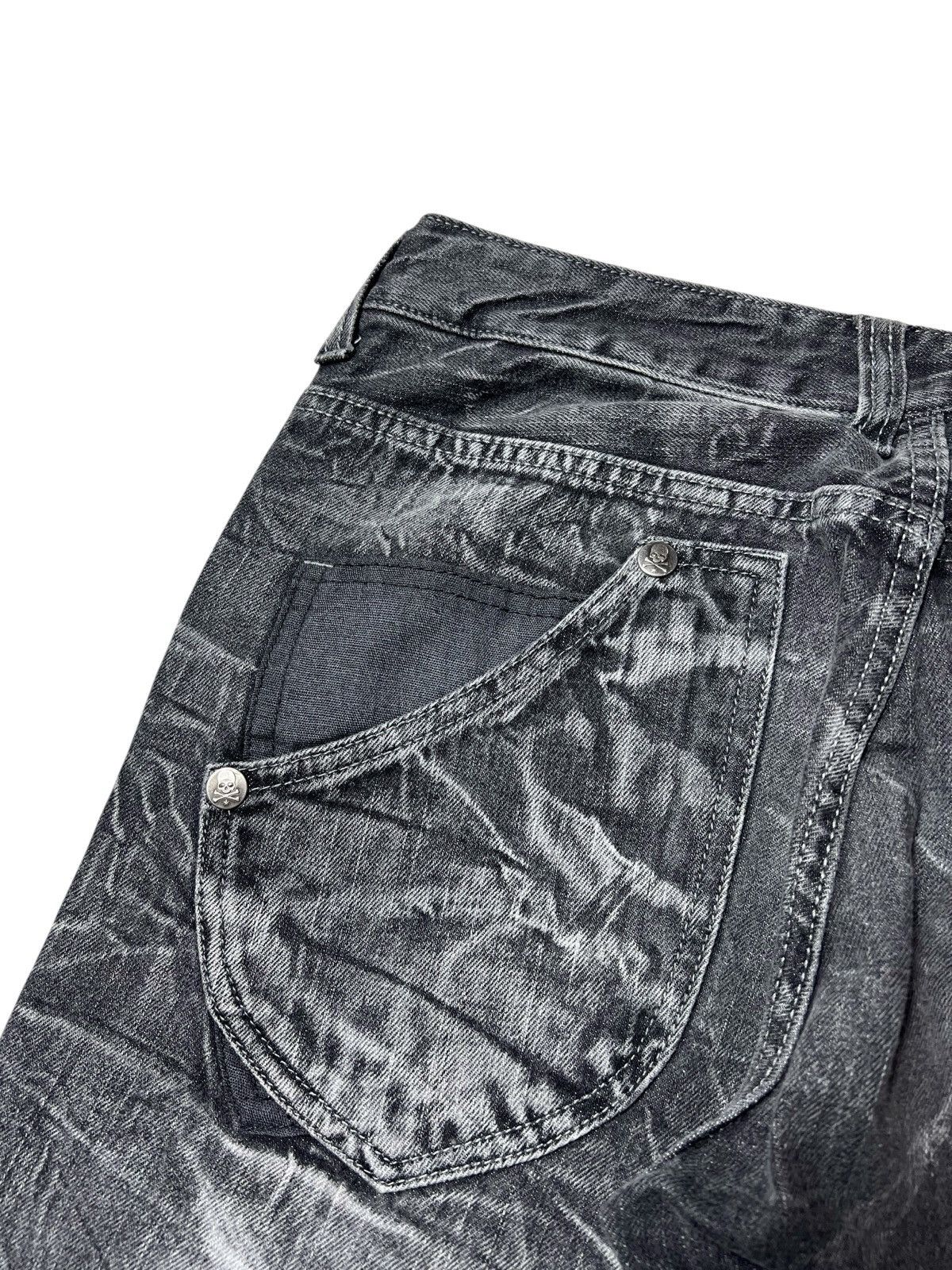 Japanese Brand Wild Life Studed Ifsixwasnine Style Clawn Mark Pants Size US 30 / EU 46 - 14 Thumbnail