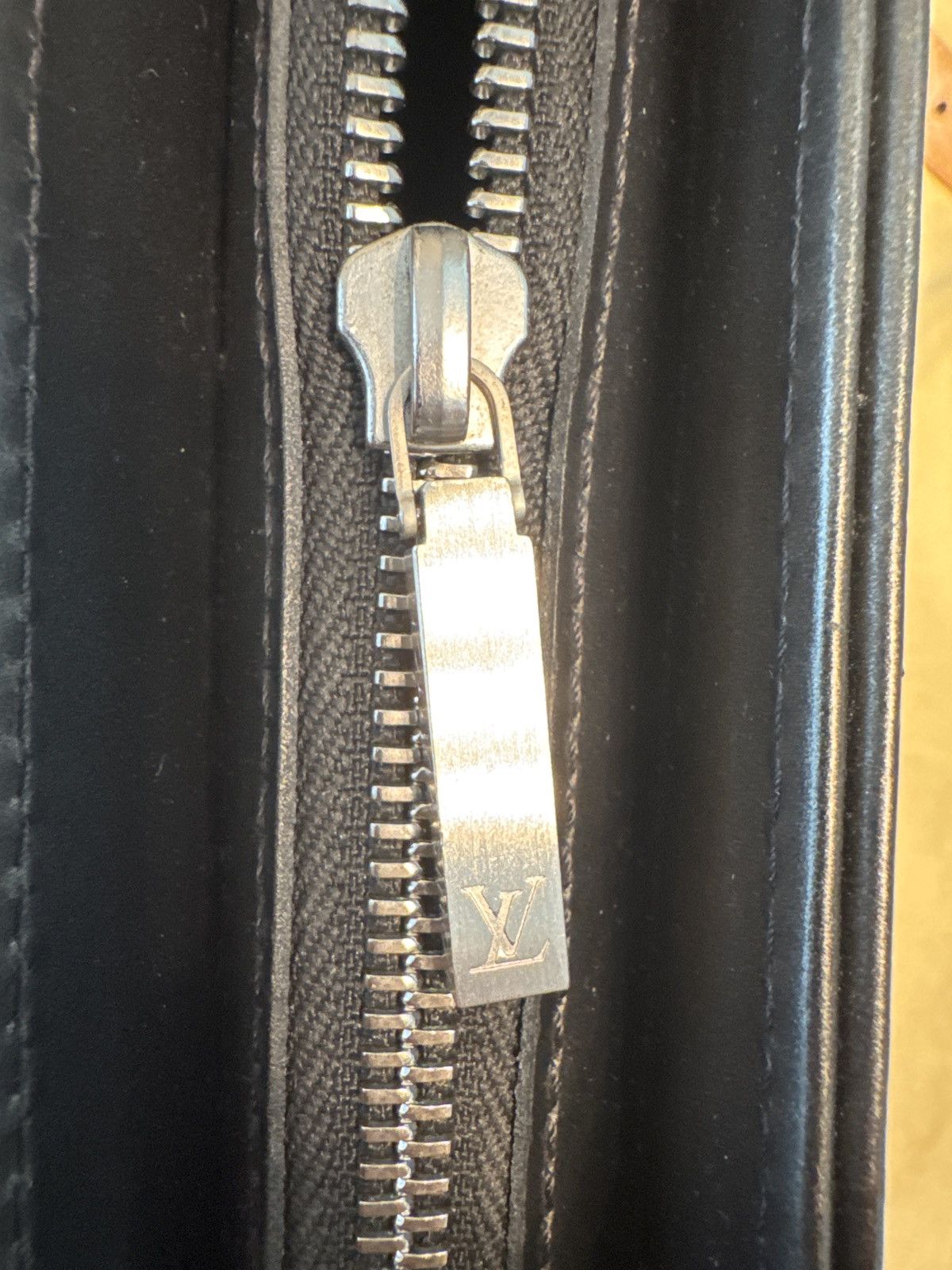 Louis Vuitton Louis Vuitton Vintage - Monogram Mat Alston Bag - Black Size ONE SIZE - 6 Thumbnail