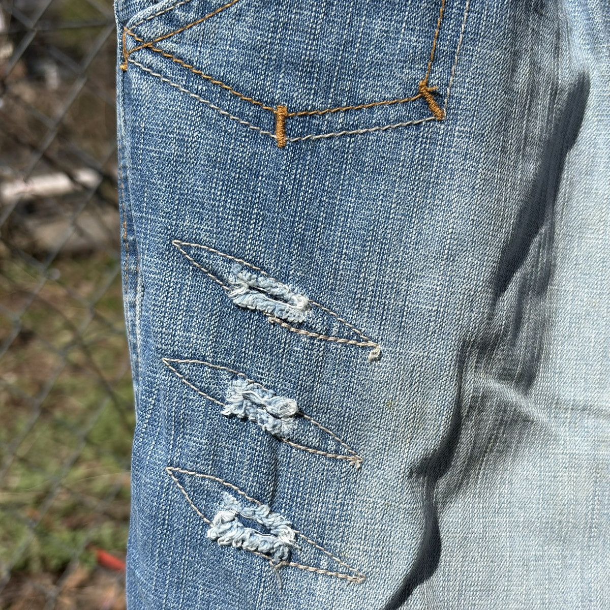 Pelle Pelle Vintage Pelle Pelle Baggy Distressed Denim Jeans Size US 40 / EU 56 - 9 Thumbnail