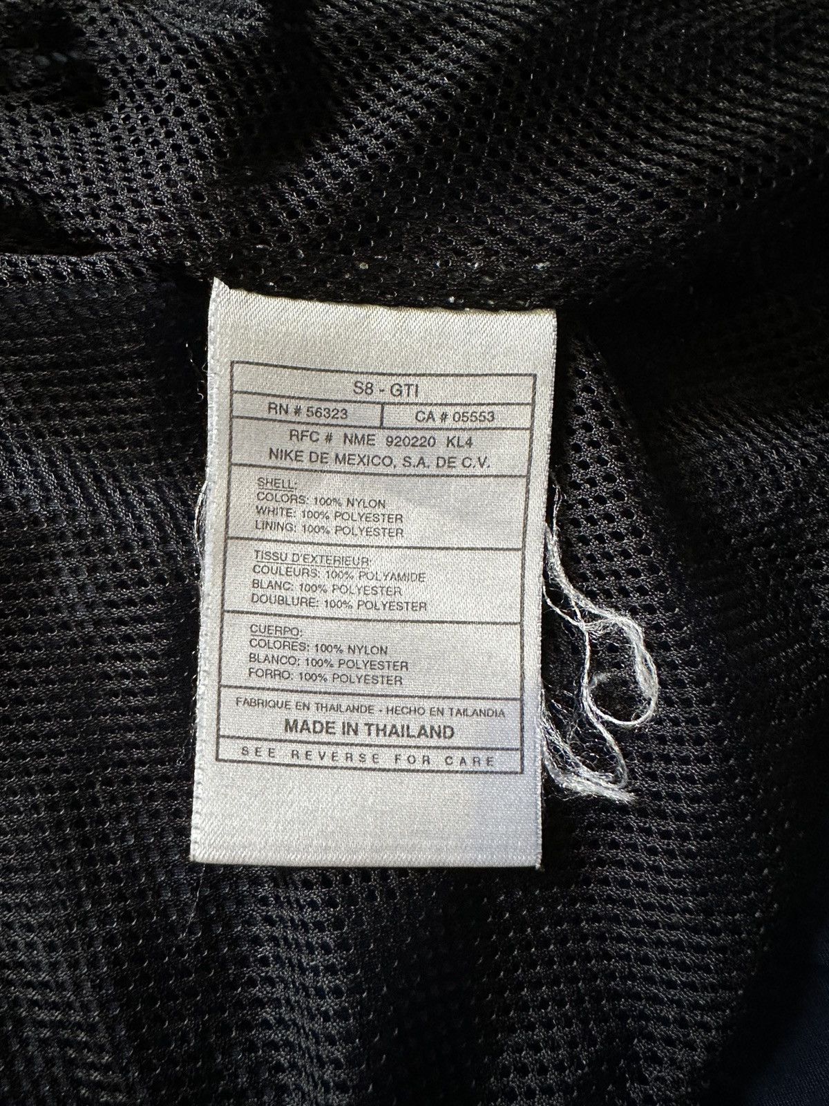 Nike × Vintage Vintage 90s Nike Nylon Vest Drill Embroidered Logo Y2K USA Size US S / EU 44-46 / 1 - 5 Thumbnail