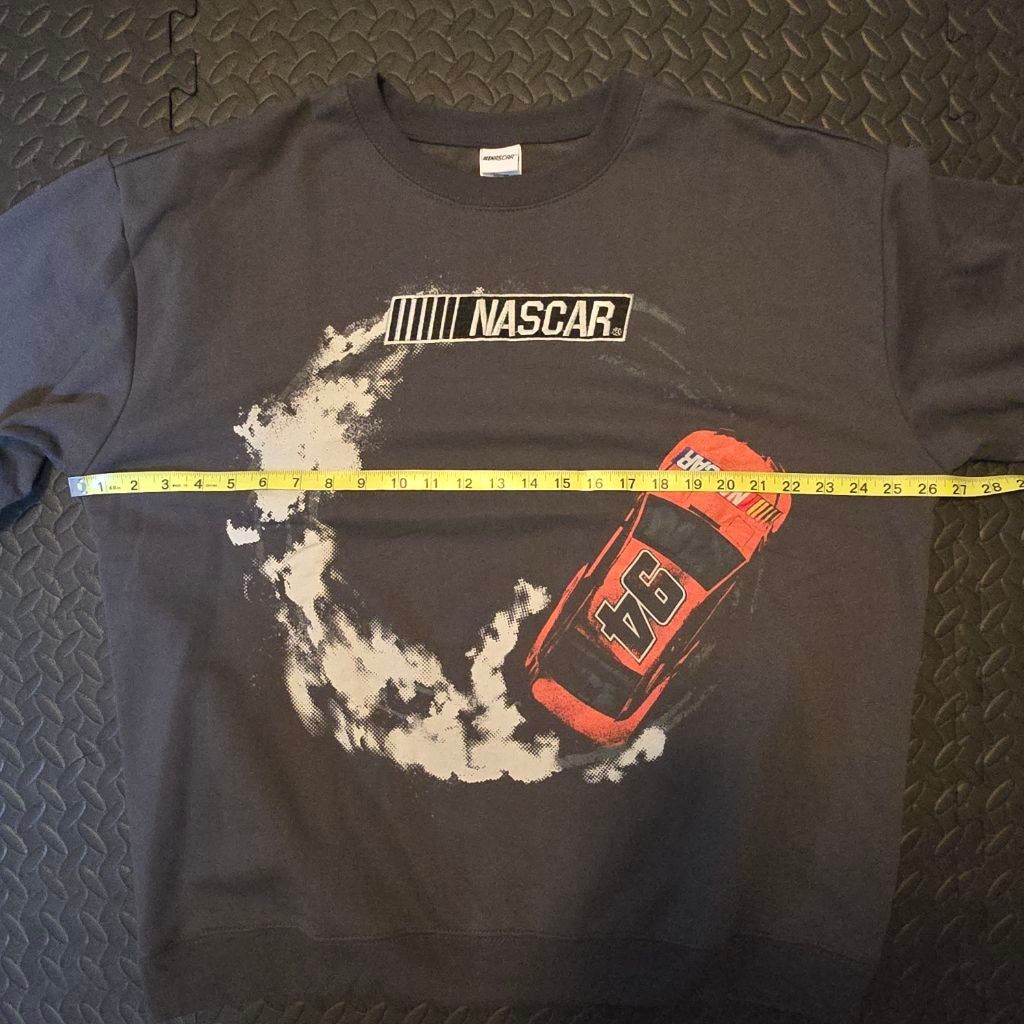NASCAR Men's NASCAR Gray Red Graphic Sweatshirt XL Size US XL / EU 56 / 4 - 7 Thumbnail