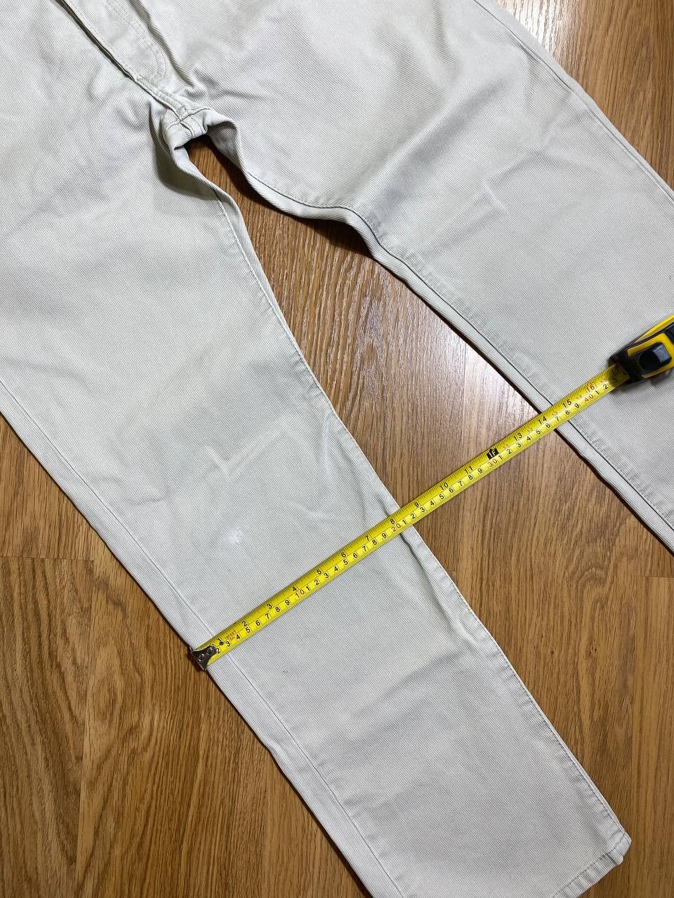 Levi's VINTAGE LEVIS 501 DISTRESS White WASH JEANS Size US 32 / EU 48 - 16 Thumbnail
