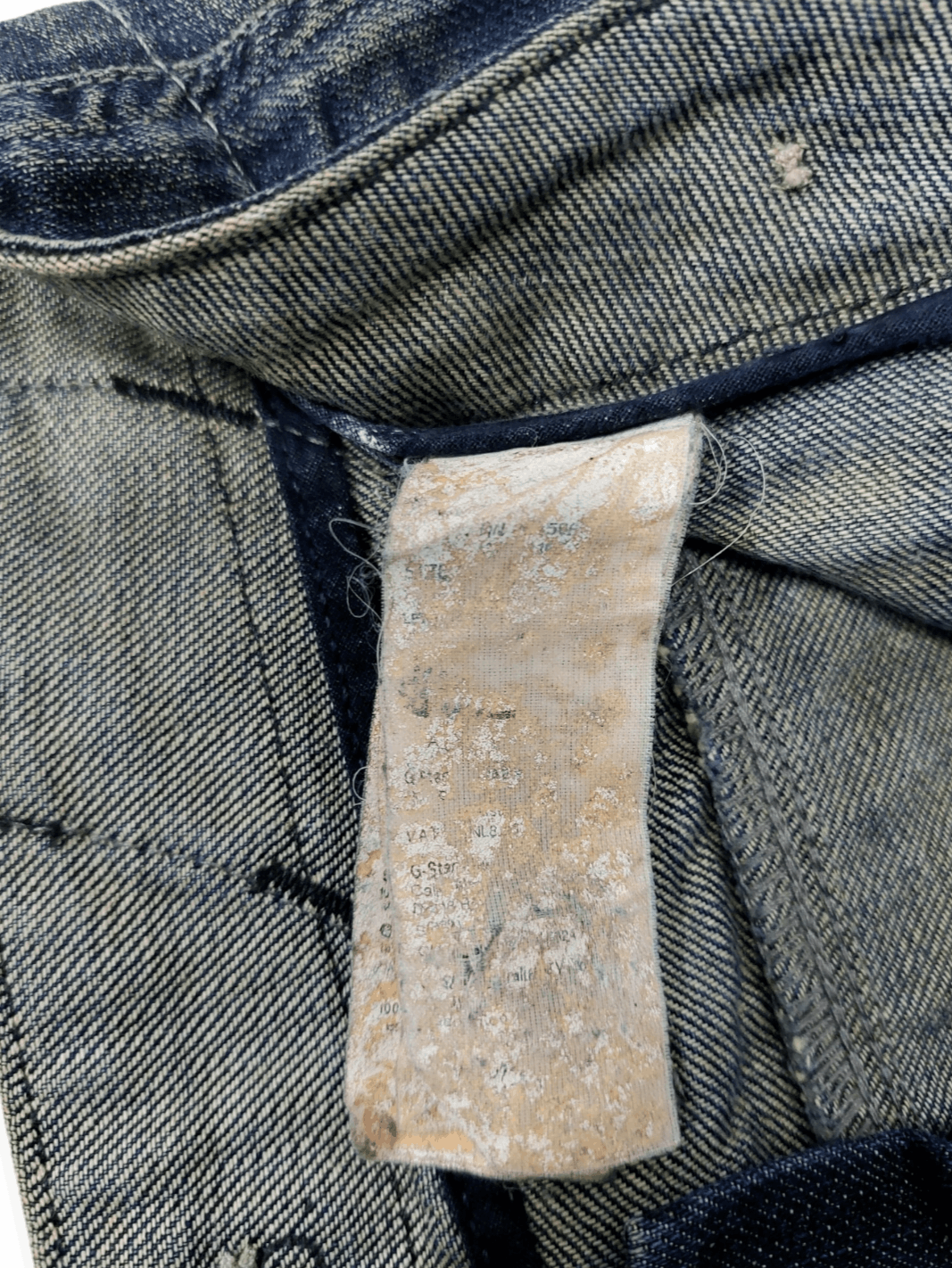 G Star Raw Y2K Rusty Distressed Denim