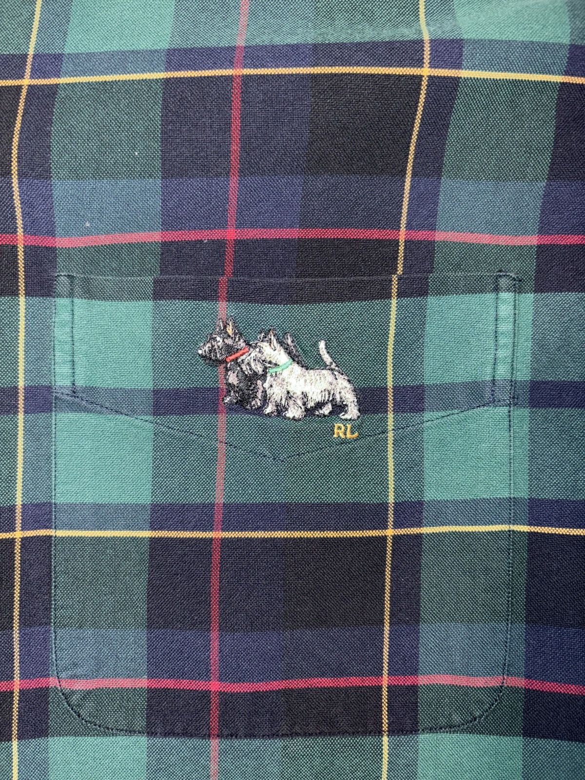 Ralph Lauren VTG Ralph Lauren Blake "Scottie Dog" Plaid Button Down Shirt Size US L / EU 52-54 / 3 - 8 Thumbnail