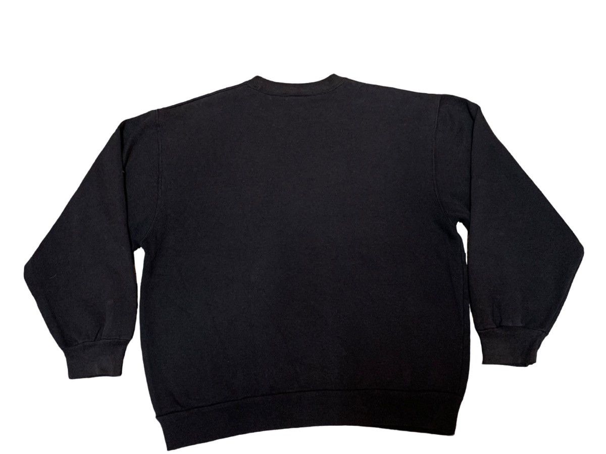 Nike × Vintage 90s NIKE BIG SWOOSH GREY TAG SWEATSHIRT Size US L / EU 52-54 / 3 - 2 Thumbnail