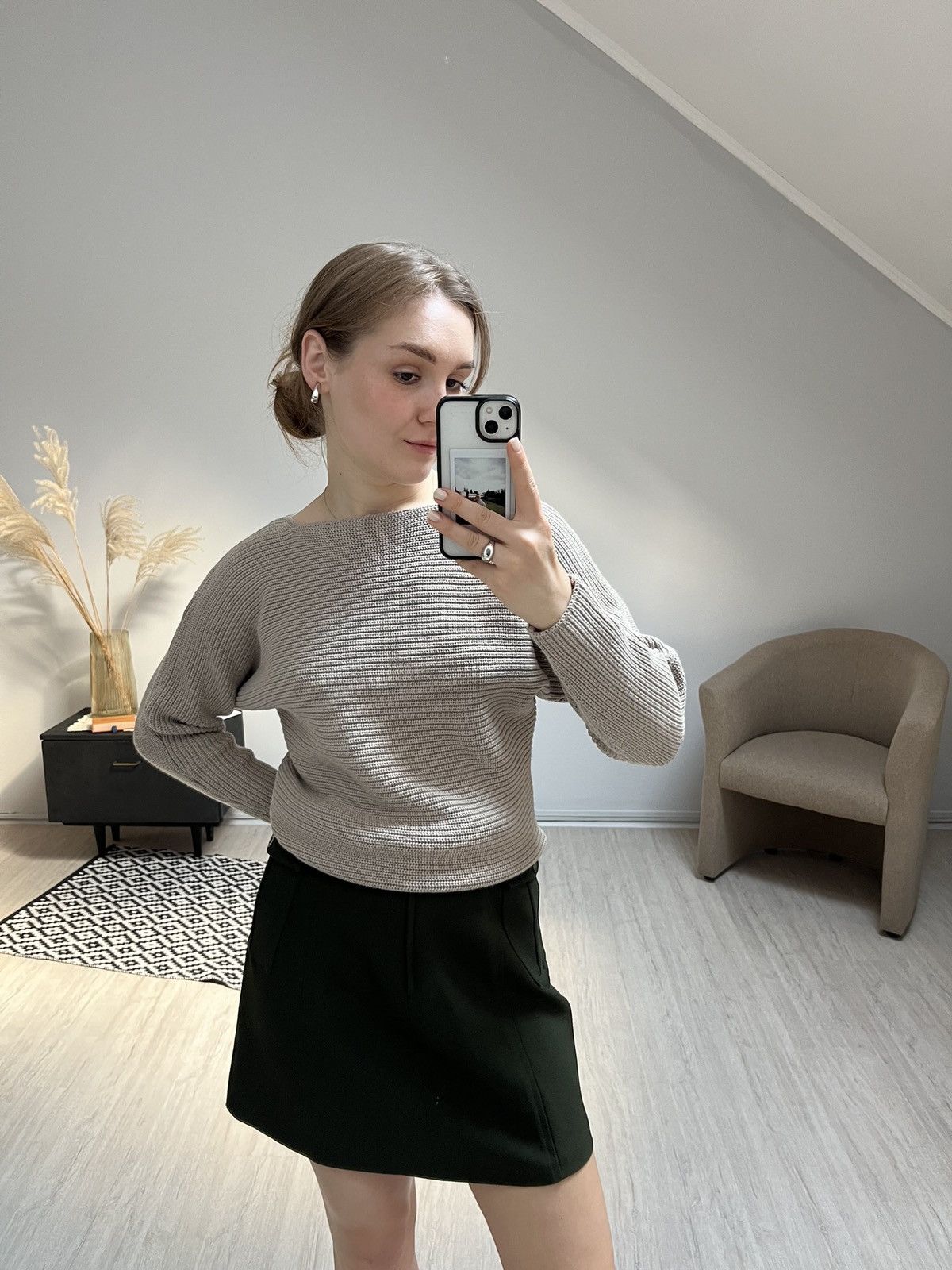 Ralph Lauren × Ralph Lauren Black Label Ralph Lauren Black Label Knit sweater beige Size S / US 4 / IT 40 - 4 Thumbnail