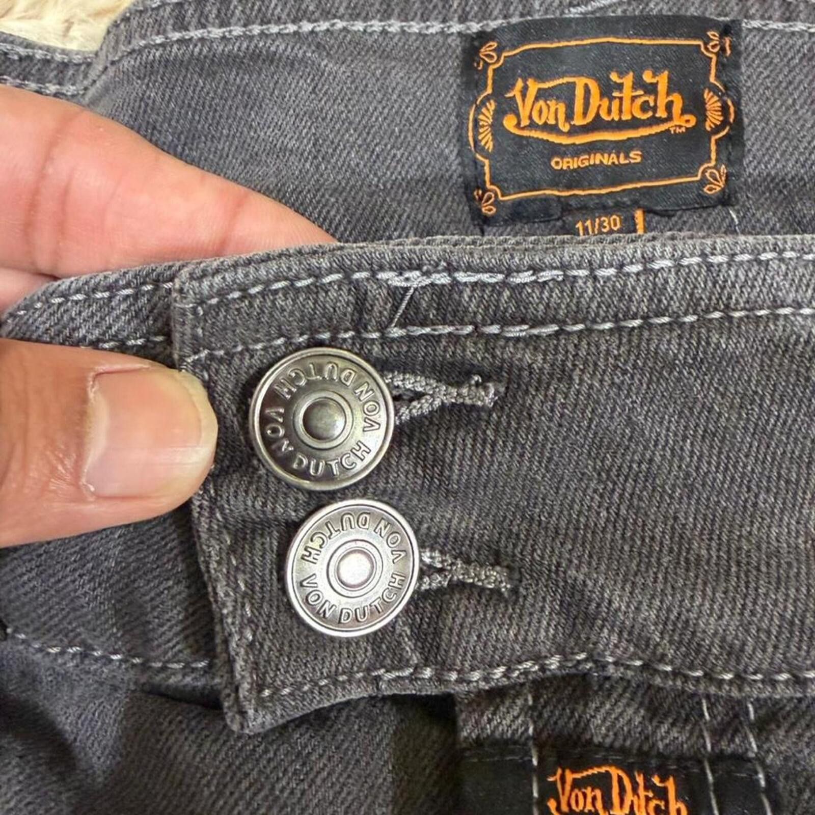 Von Dutch Von Dutch unique flared denim jeans Size 32" / US 10 / IT 46 - 7 Thumbnail