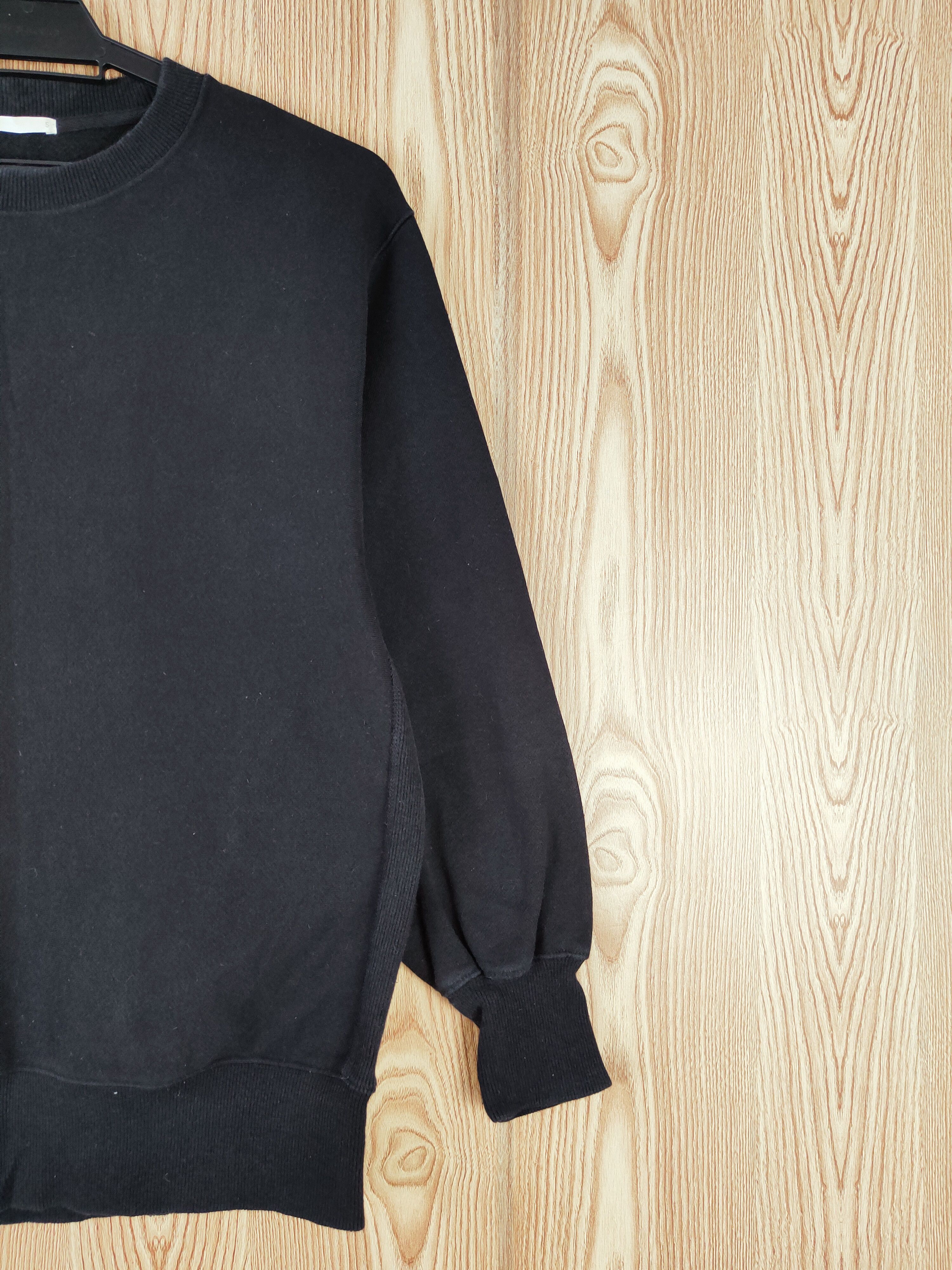 GU × Vintage Vintage 💥 Gu Black Sweatshirts Size US S / EU 44-46 / 1 - 5 Thumbnail
