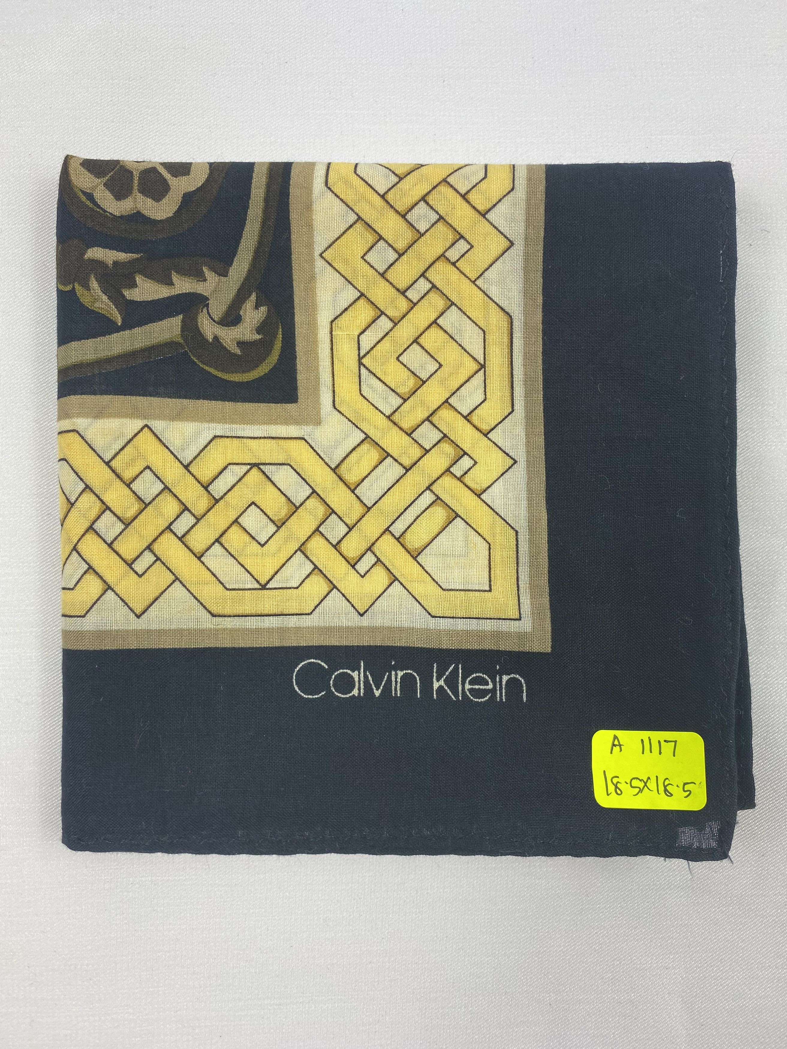 Calvin Klein × Vintage Calvin Klein Handkerchief / Bandana / Neckerchief Size ONE SIZE - 6 Thumbnail