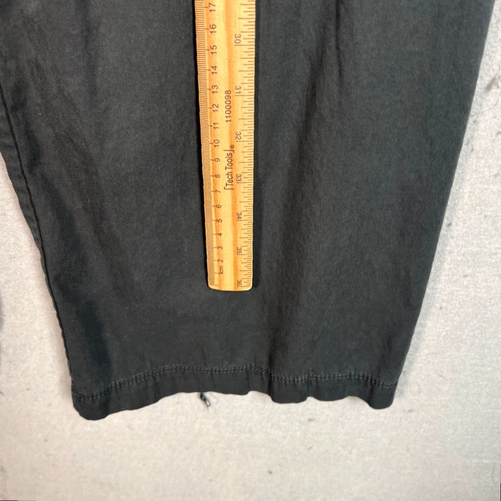 Cos COS Mens Pants XS Black Wide-Leg Cotton Blend Size US 27 - 6 Thumbnail