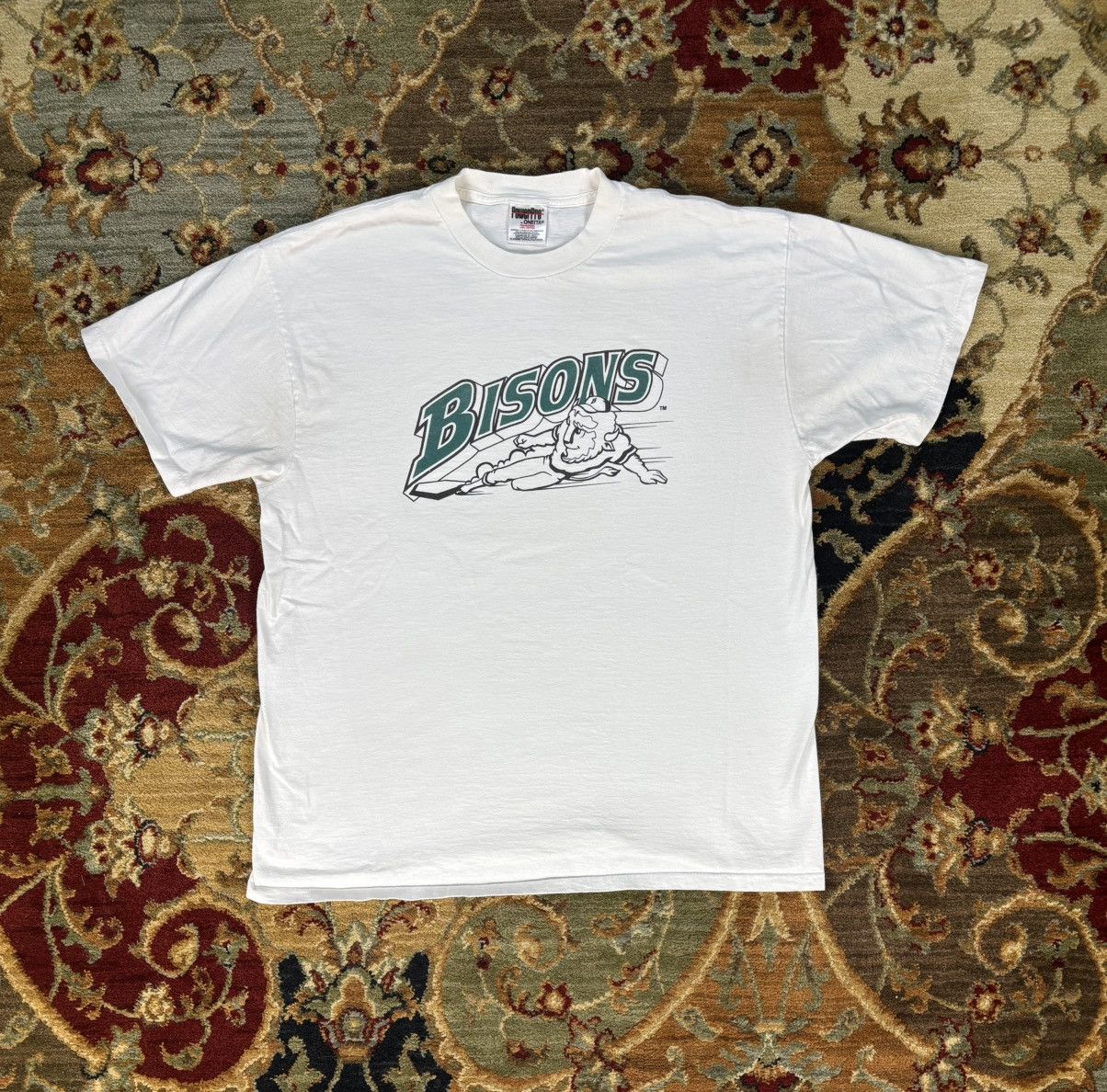 MLB × Vintage 1990’s Buffalo Bisons T-Shirt Size US XL / EU 56 / 4 - 1 Thumbnail