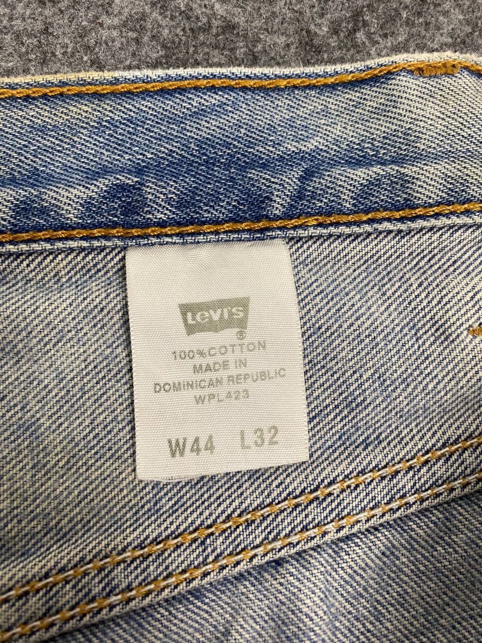 Levi's vintage levis 501xx distressed denim nice design Size US 42 / EU 58 - 13 Thumbnail