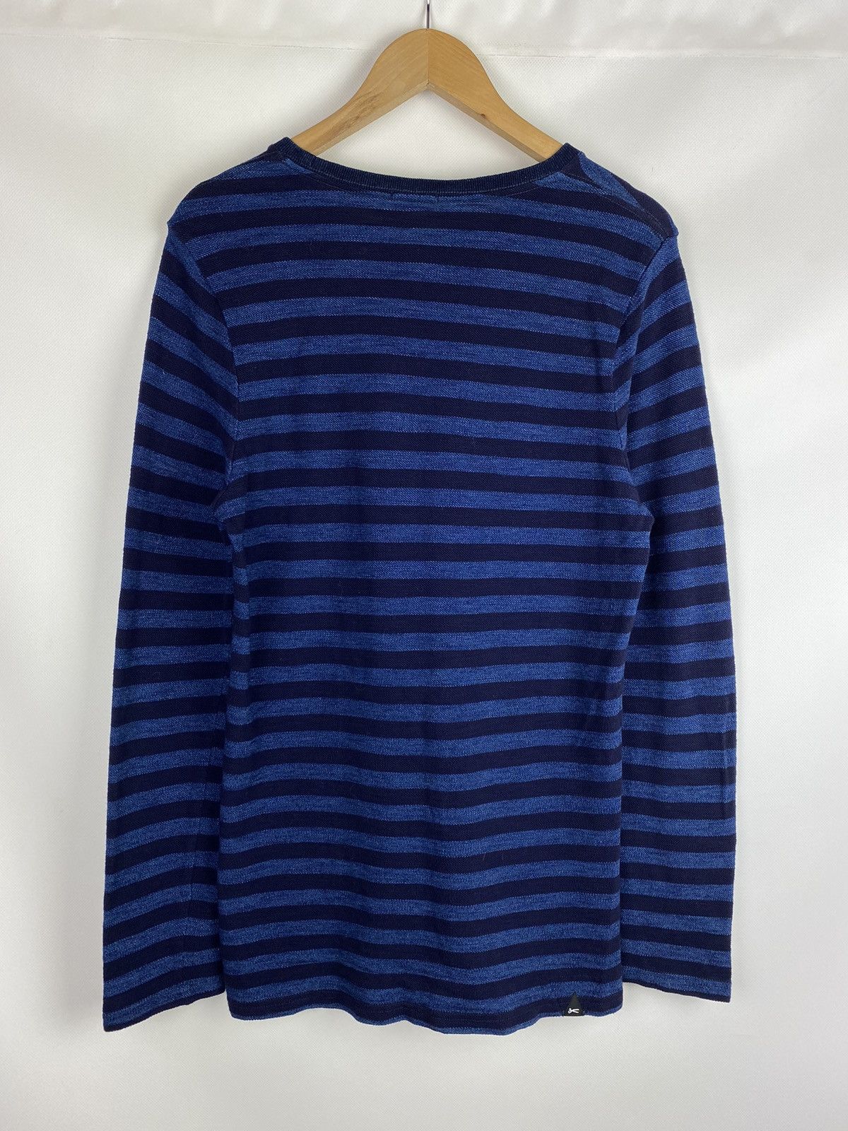 DENHAM × Japanese Brand Denham men’s striped sweatshirt pullover size S Size US S / EU 44-46 / 1 - 12 Thumbnail