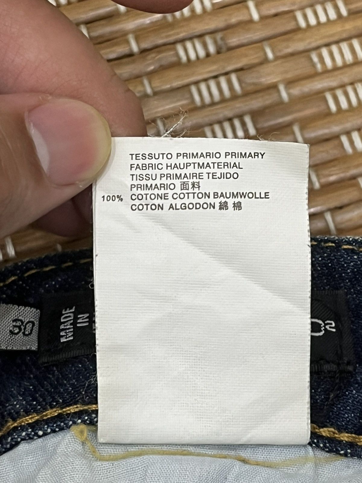 Dsquared2 Dsquared2 Painter Splash Slim Denim Size US 31 - 11 Thumbnail