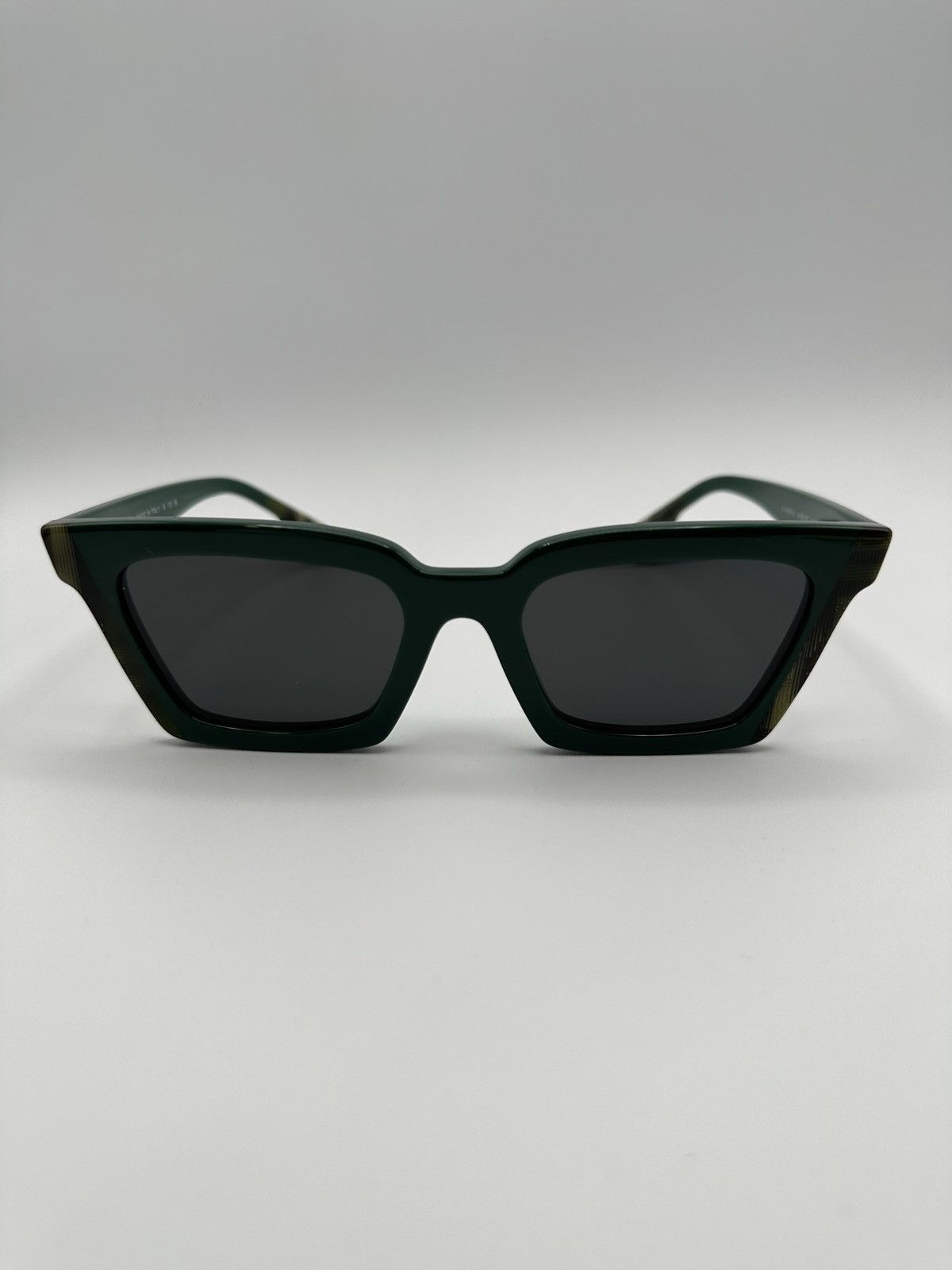 Burberry Burberry Checkered Acetate Sunglasses Size ONE SIZE - 2 Thumbnail