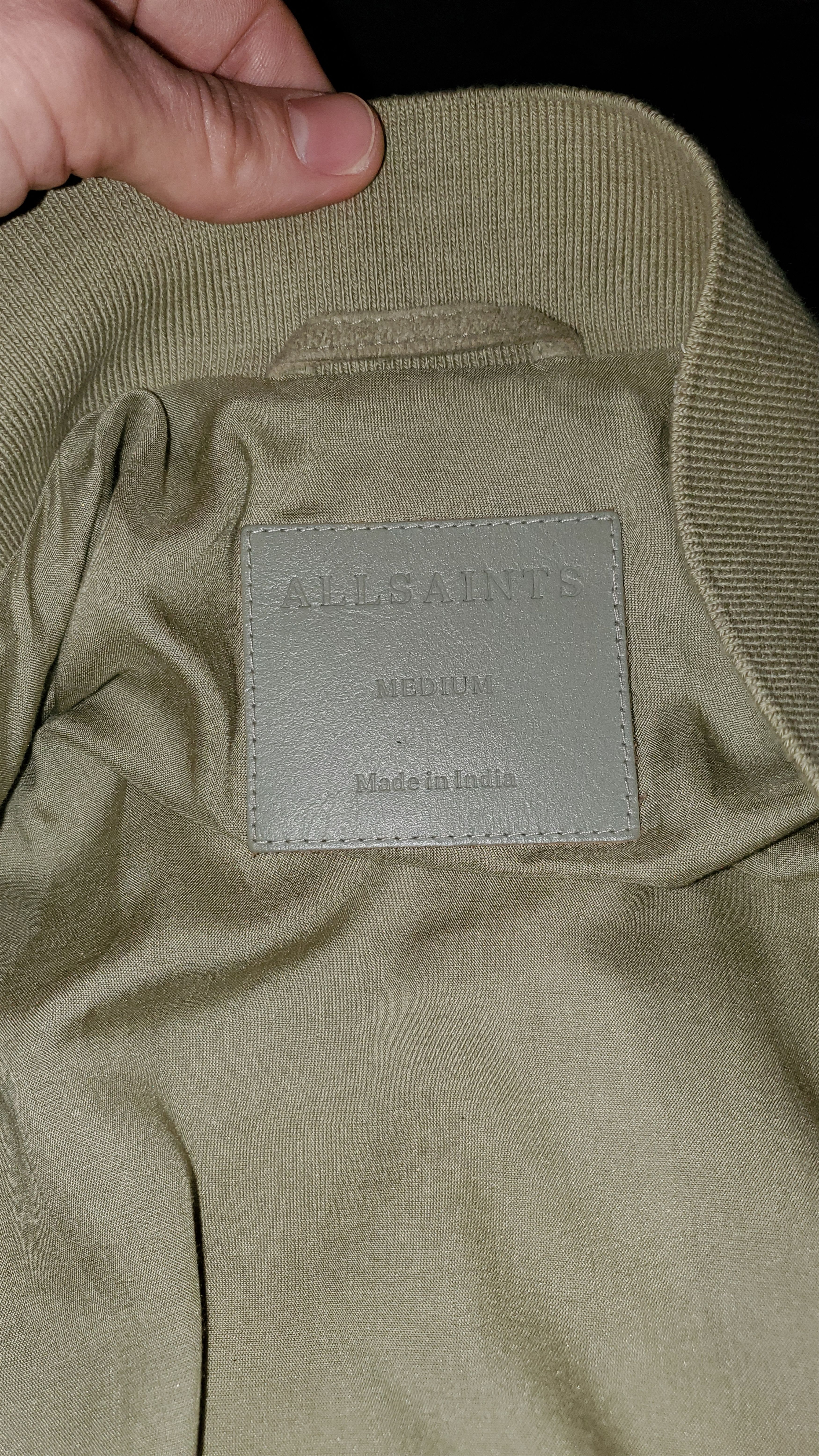 Allsaints Kemble Suede Bomber Jacket Size US M / EU 48-50 / 2 - 3 Thumbnail