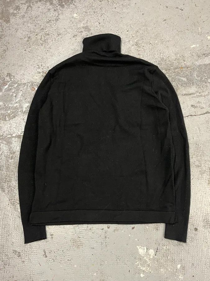 Balmain 2000s Pierre Balmain Black Wool Multi Pockets Turtleneck Size US M / EU 48-50 / 2 - 6 Thumbnail