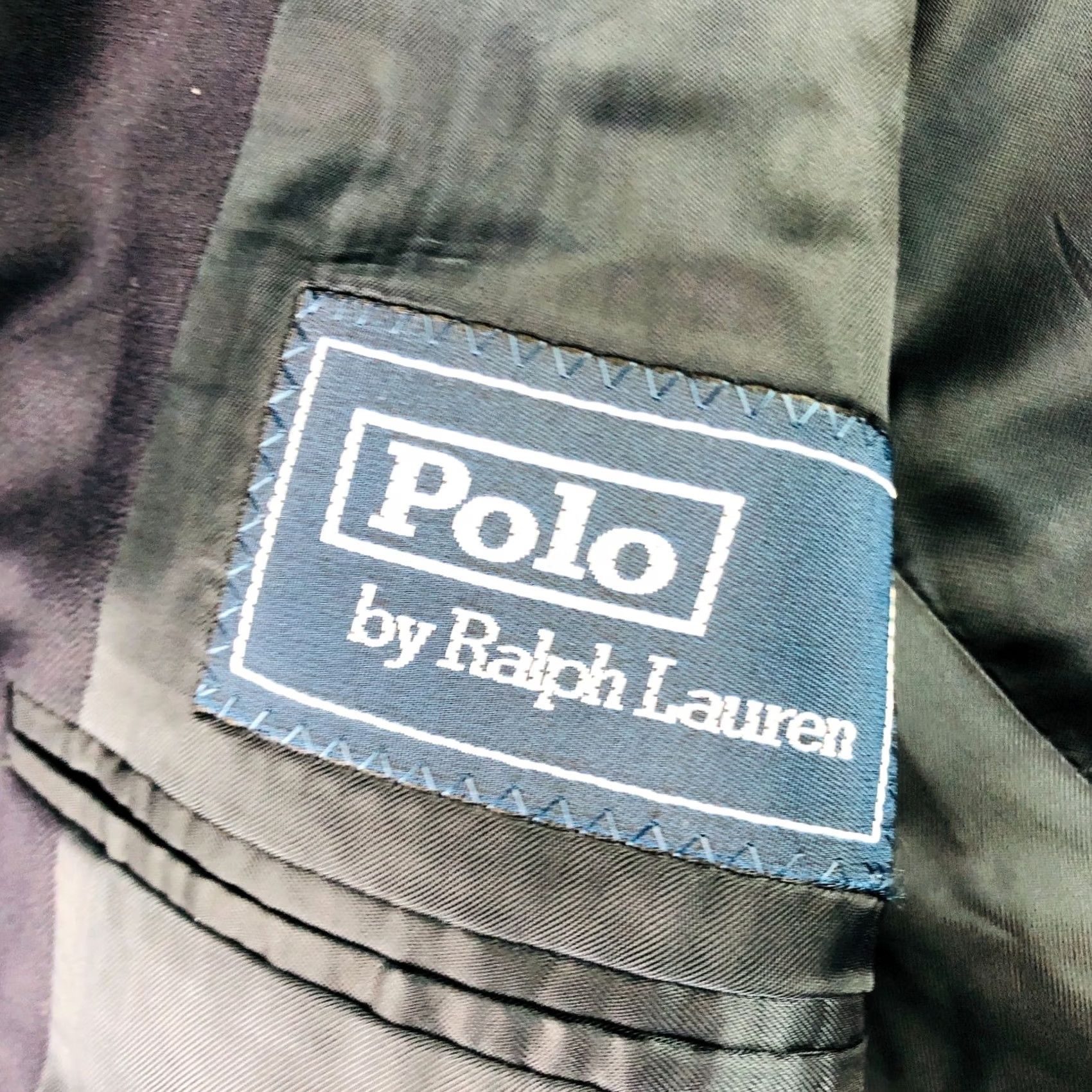 Polo Ralph Lauren Polo Ralph Lauren Blazer Navy Blue Men's 3-Button 100% Wool Italy 40L Size US L / EU 52-54 / 3 - 4 Thumbnail