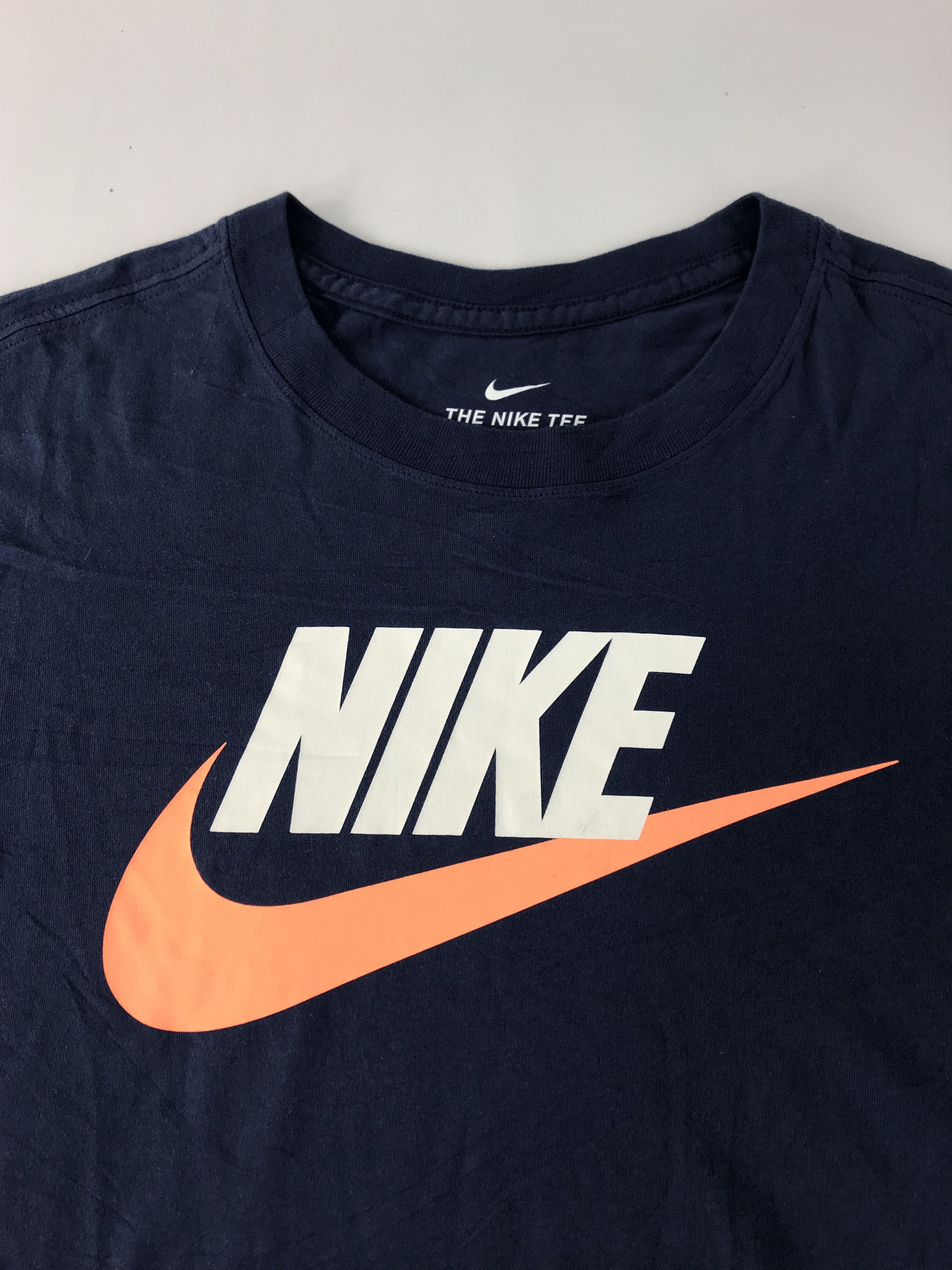 Nike Nike Swoosh Big Logo Spell Out Printed Tee T-shirt Size L / US 10 / IT 46 - 3 Thumbnail