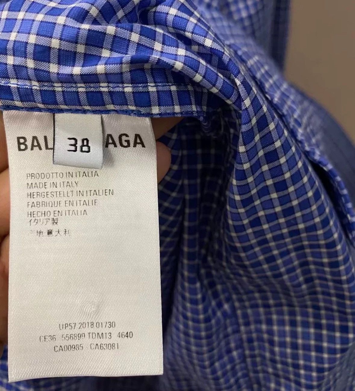 Balenciaga balenciaga shirt2412-Nextarrow Size US S / EU 44-46 / 1 - 4 Thumbnail