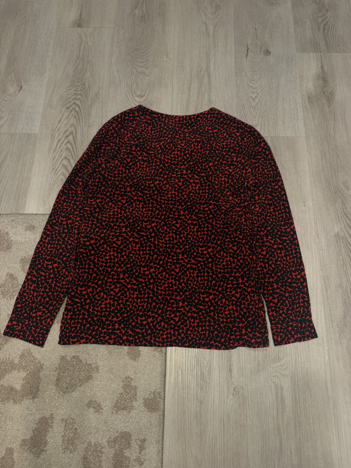 Saint Laurent Paris s/s 2014 hearts silk shirt!! Size US S / EU 44-46 / 1 - 4 Thumbnail
